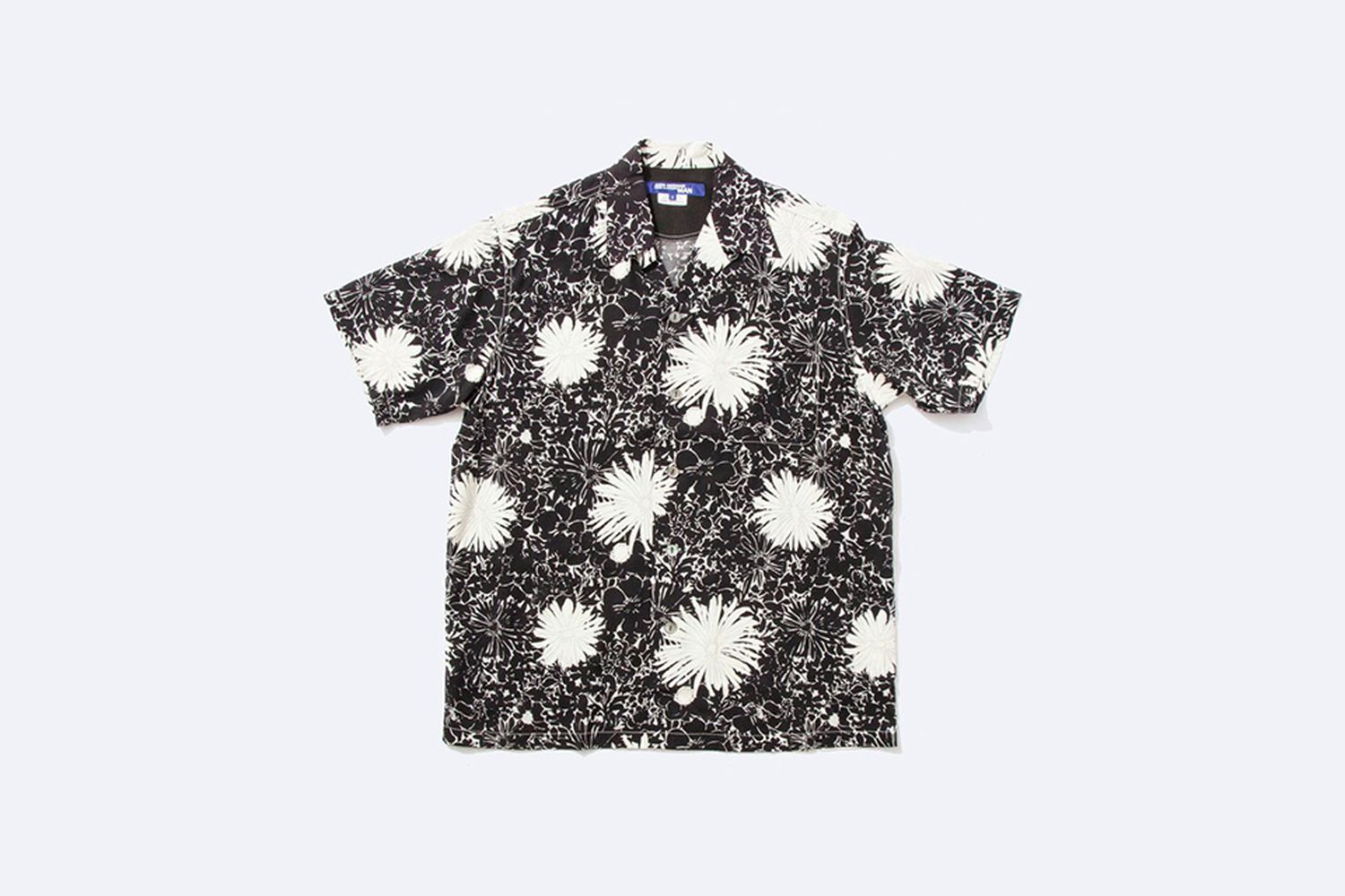 Floral Camp-Collar Shirt