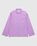 Tekla – Cotton Poplin Pyjamas Shirt Purple Pink