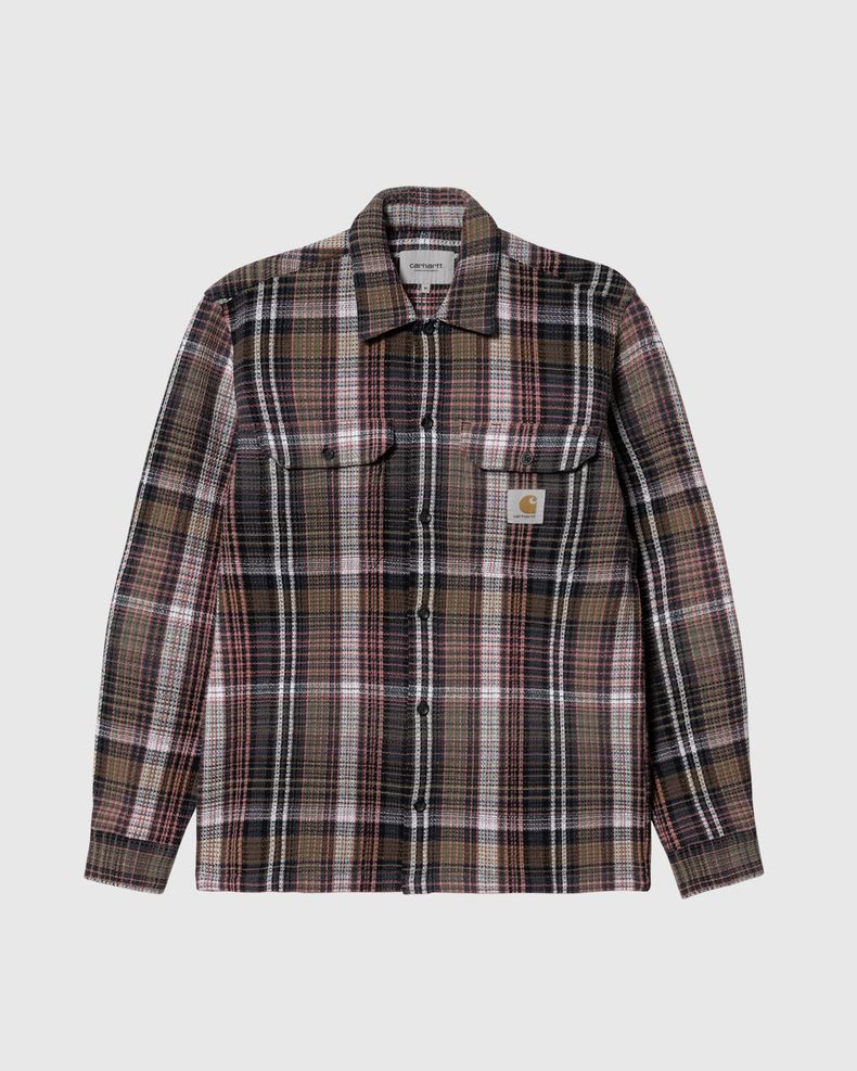 Carhartt WIP – Valmon Check Shirt Hamilton Brown