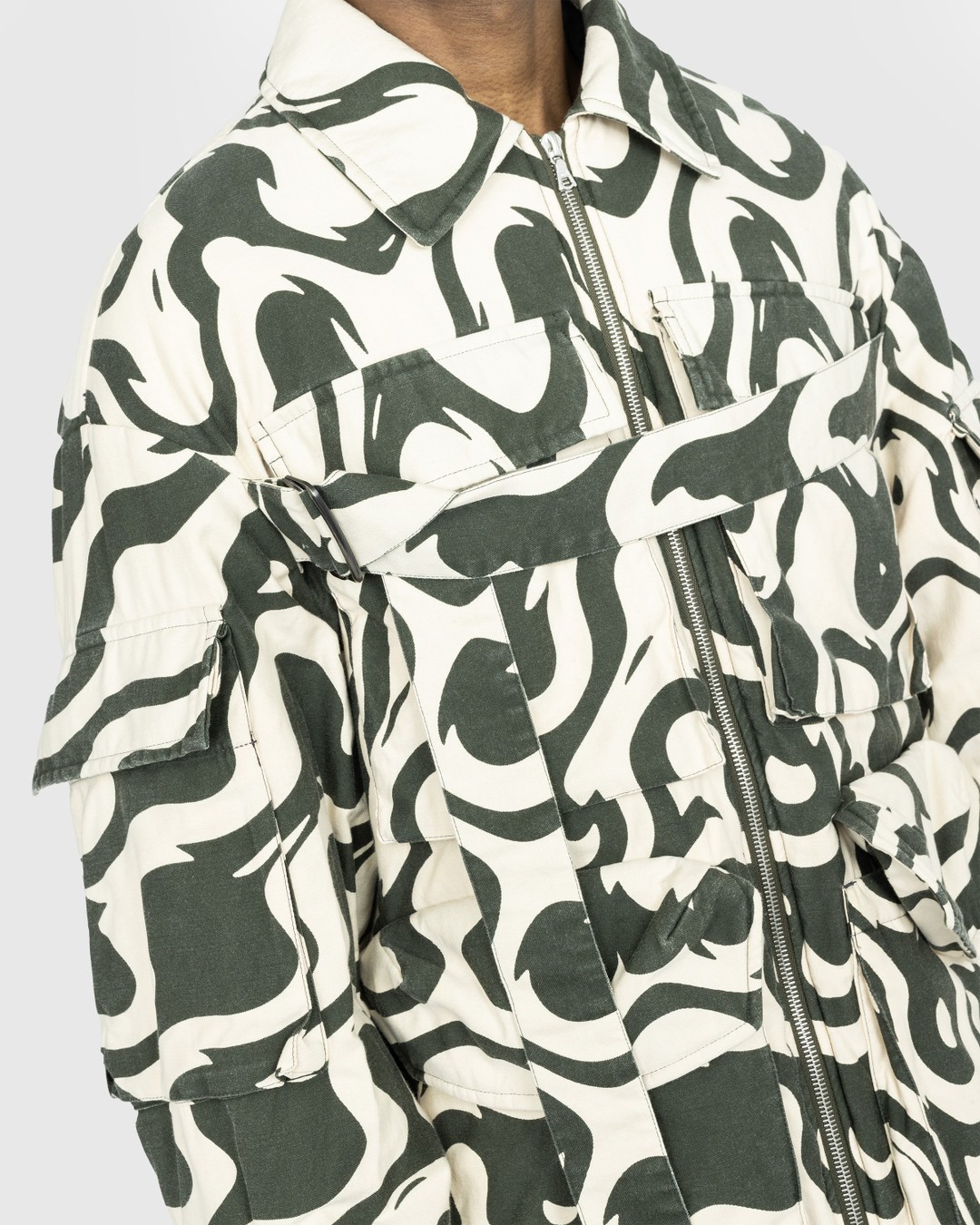 Dries van Noten – Vonac Bis Jacket Anthracite - Outerwear - Grey - Image 4