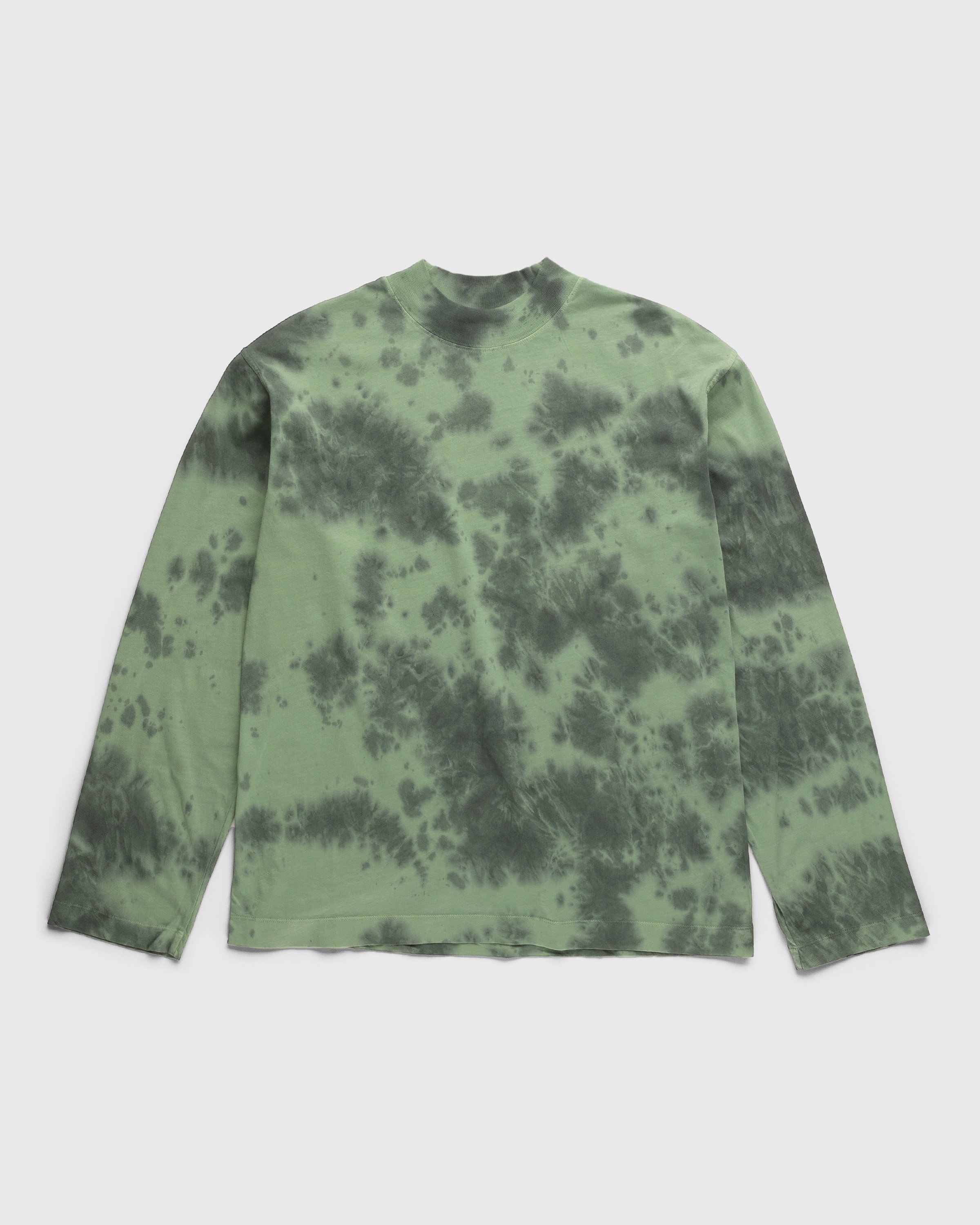 Dries van Noten – Heger T-Shirt Green - Longsleeve Shirts - Green - Image 1