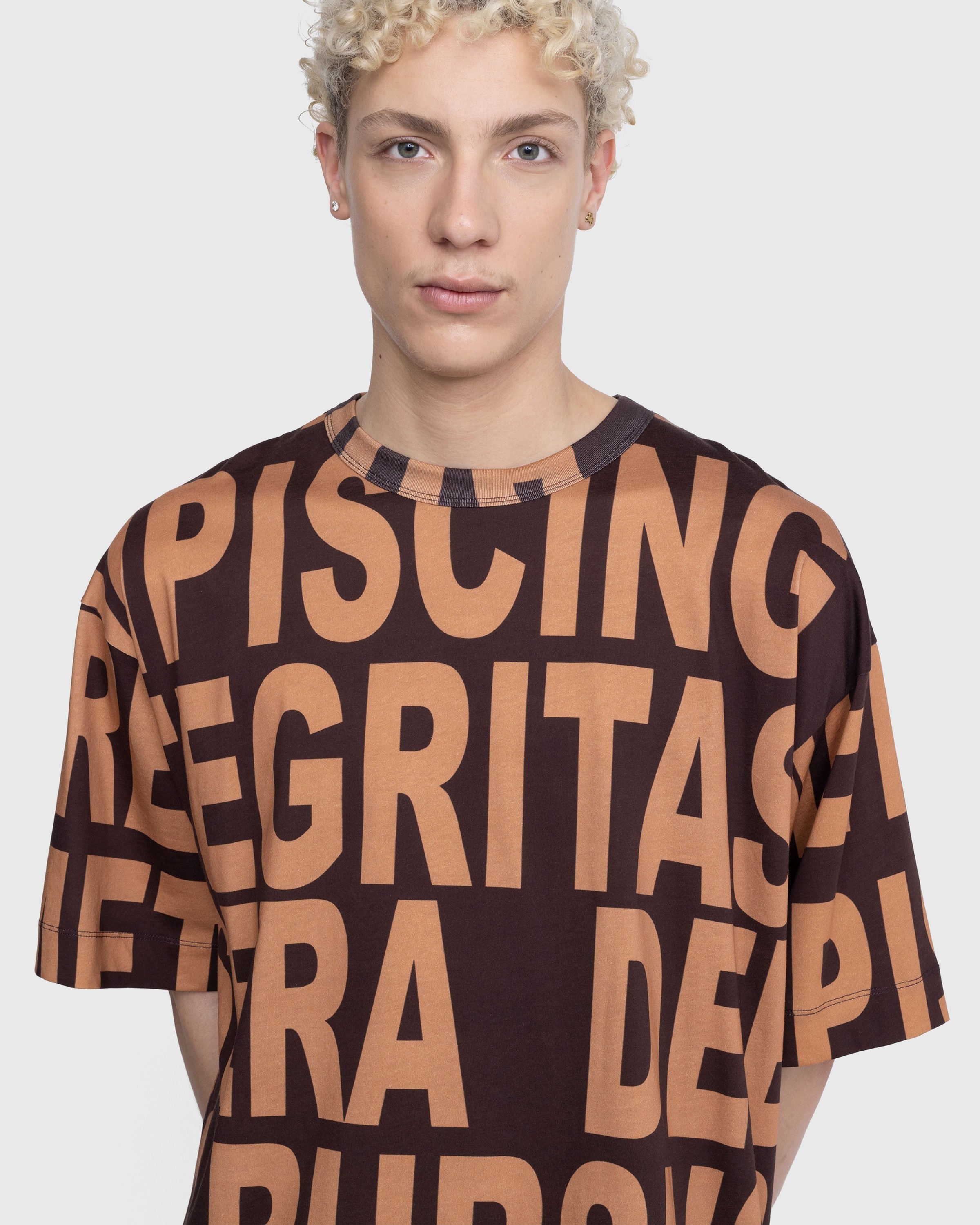 Dries van Noten – Hein T-Shirt Auber - T-shirts - Red - Image 5