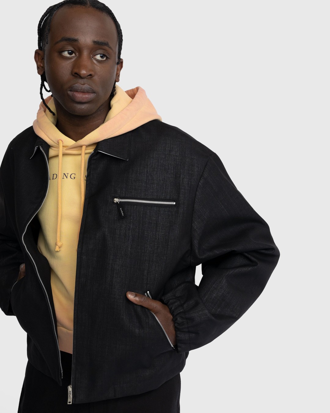 Acne Studios – Zippered Jacket Black - Outerwear - Black - Image 5