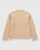 Highsnobiety HS05 – Wool Blend Inlaid Knit Crew Brown - Knitwear - Brown - Image 2