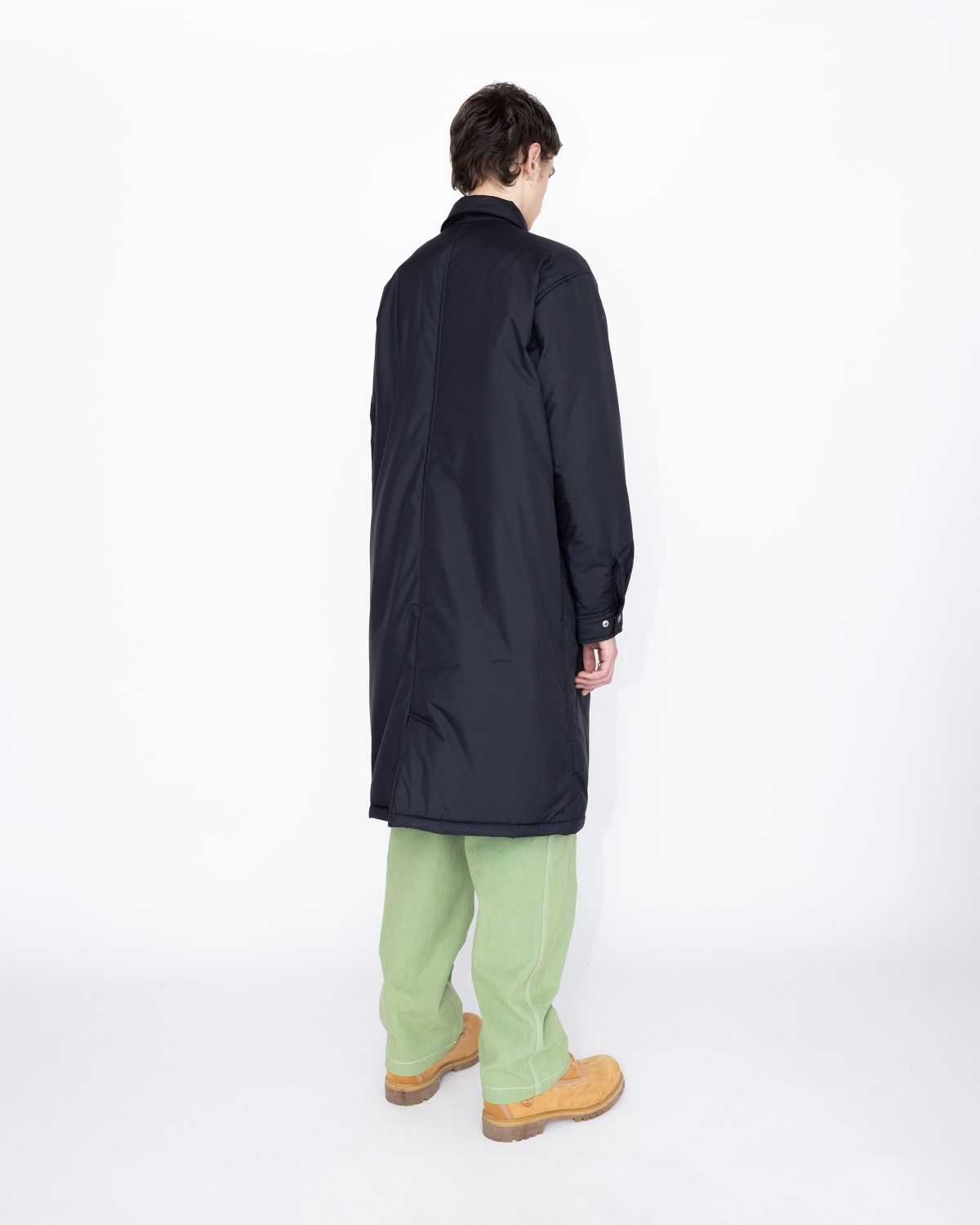 Highsnobiety HS05 – Light Insulated Eco-Poly Trench Coat Black - Outerwear - Black - Image 5