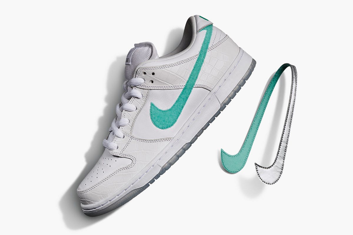 Nike sb dunk white diamond new arrivals