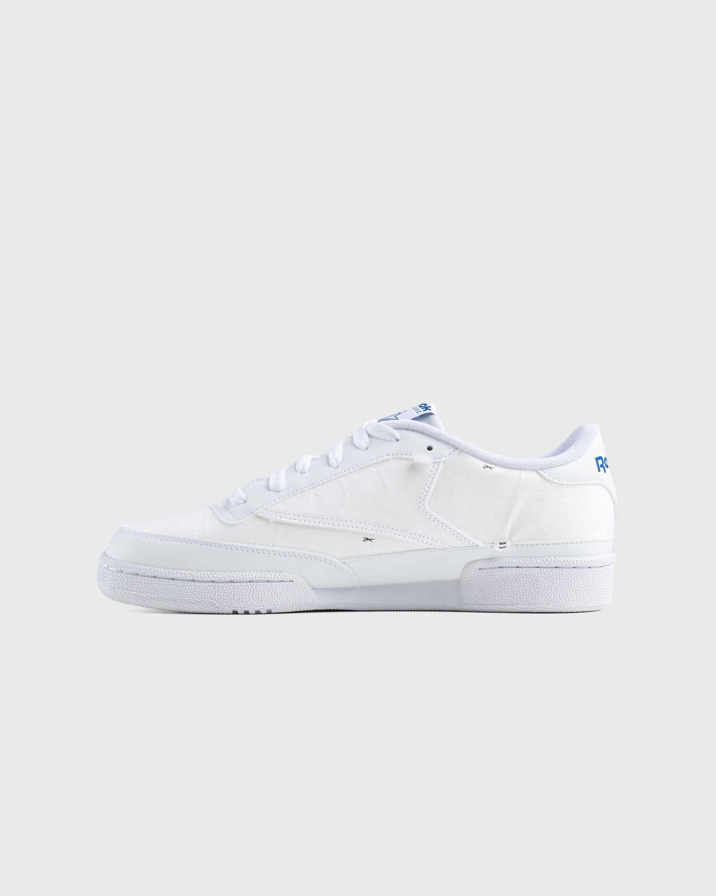 Reebok club hotsell c all white