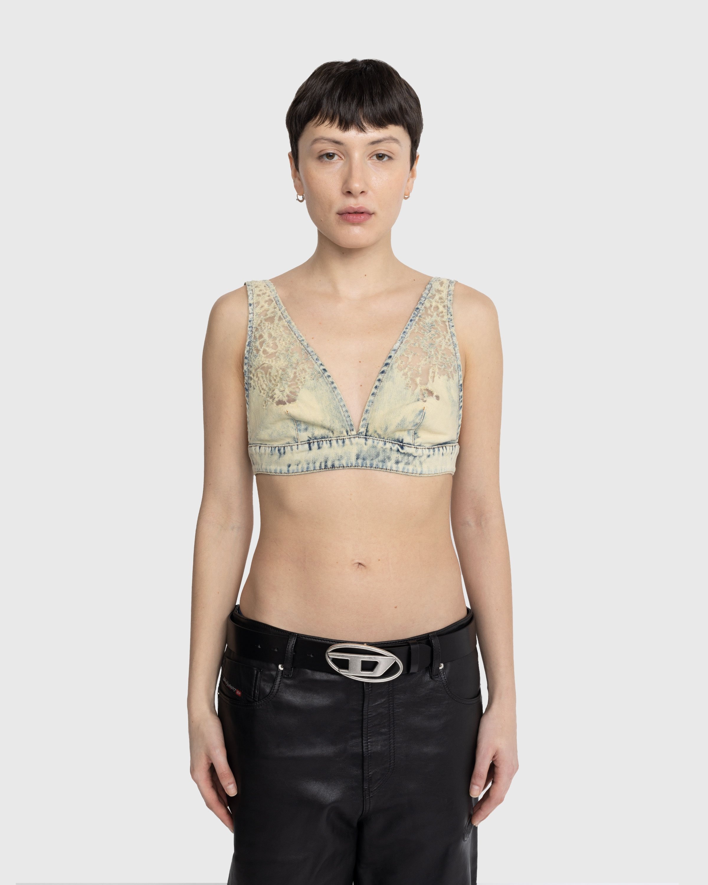 Diesel – De-Janys-Fsc Denim Top Light Blue - Tops - Blue - Image 2