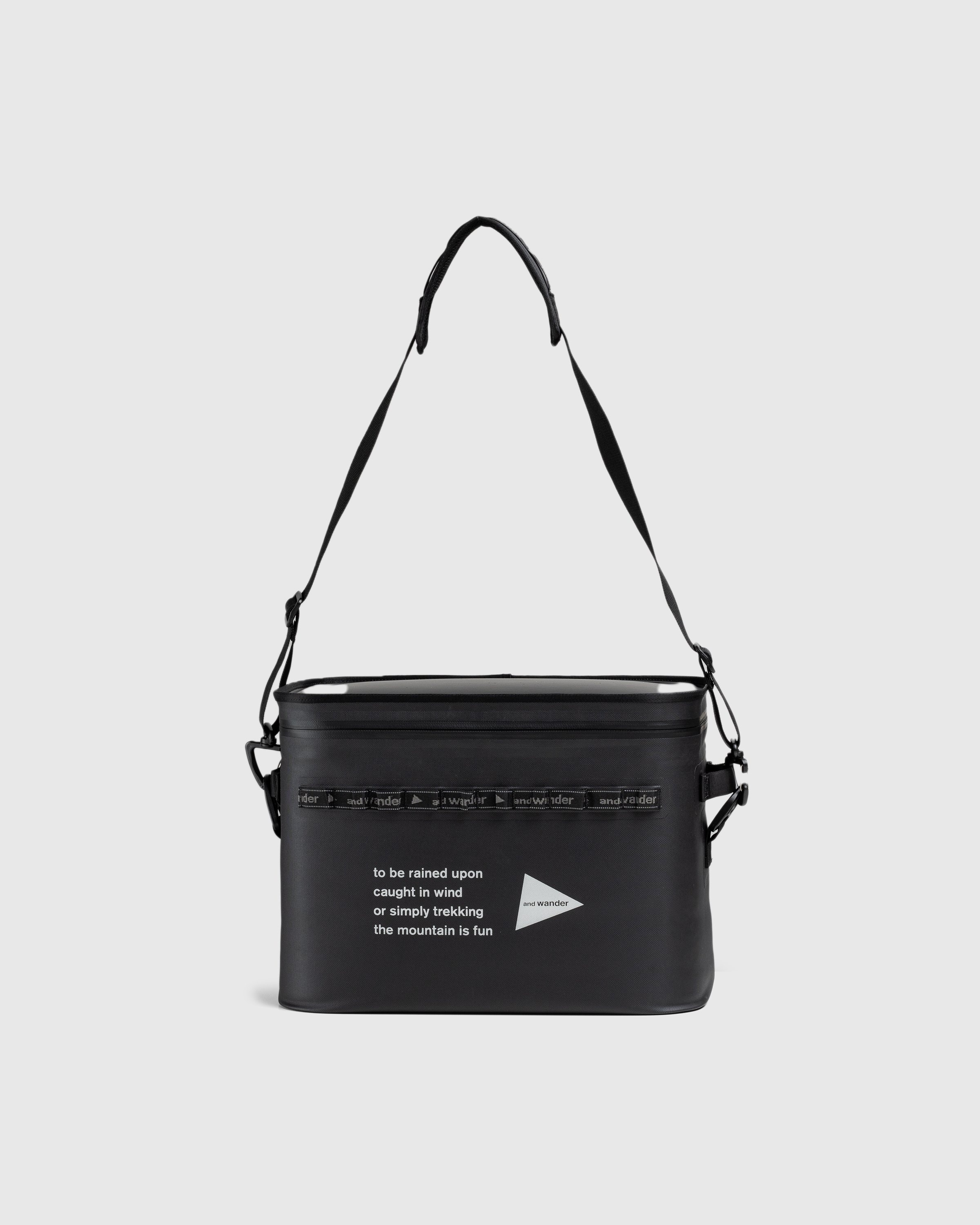 And Wander – Waterproof Cooler Black - Lifestyle - Black - Image 3
