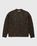 Acne Studios – Hairy Crewneck Sweater Green - Knitwear - Green - Image 1