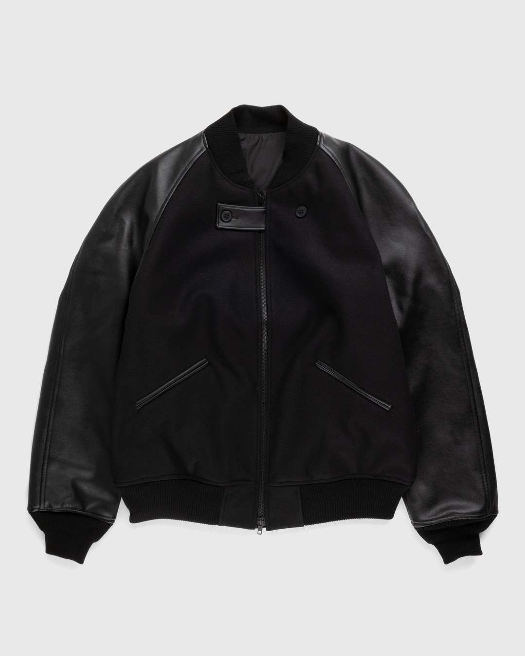 Y-3 – Classic Varsity Jacket - Outerwear - White - Image 1