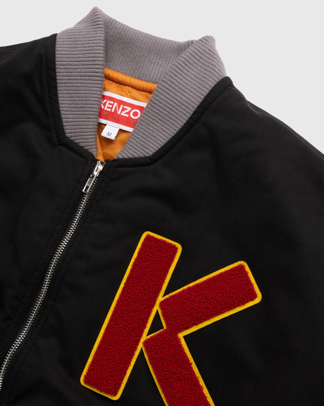 Kenzo – Varsity Bomber Jacket Black - Outerwear - Black - Image 7