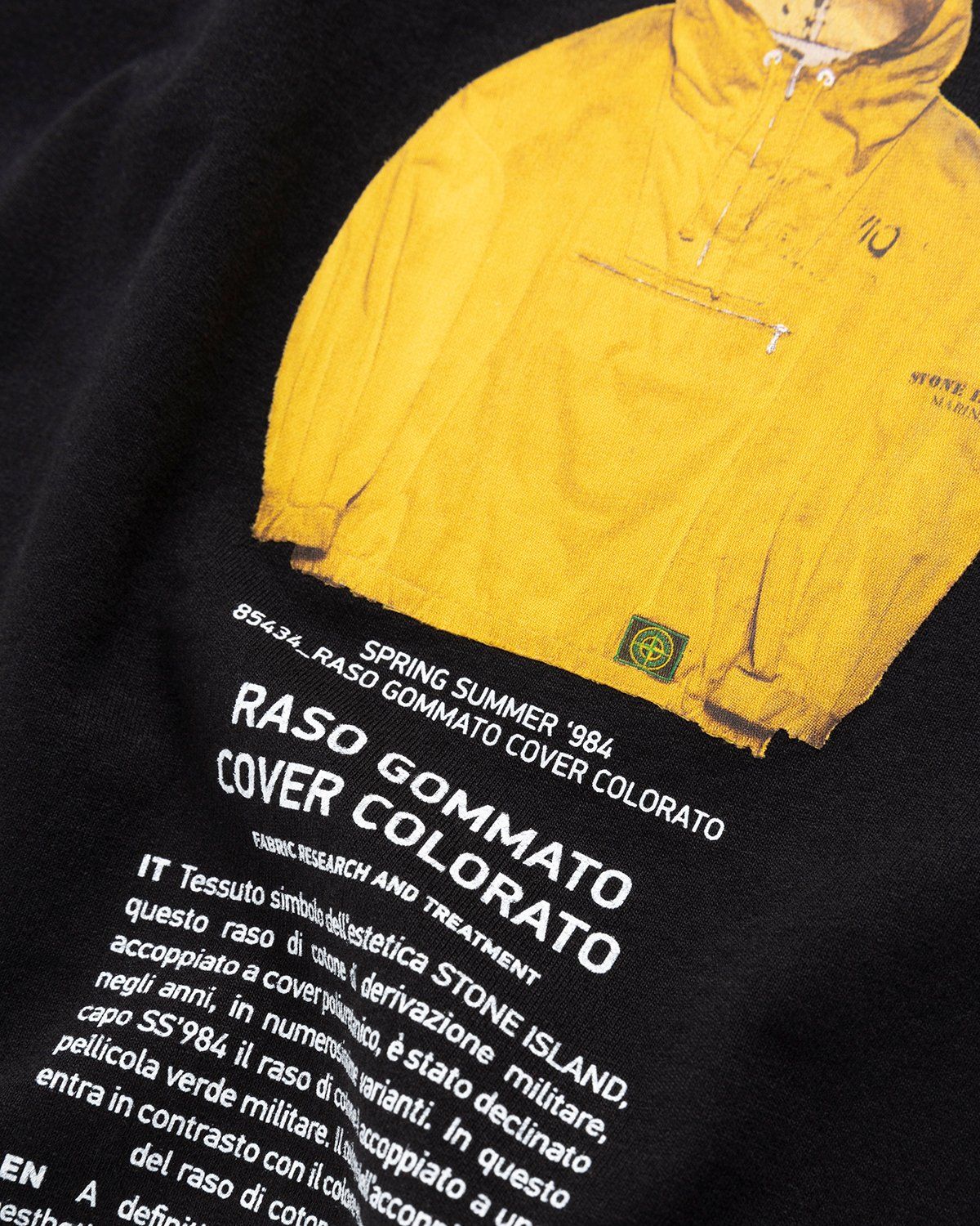 Stone Island – 2NS91 Garment-Dyed Archivio T-Shirt Black  - Image 4