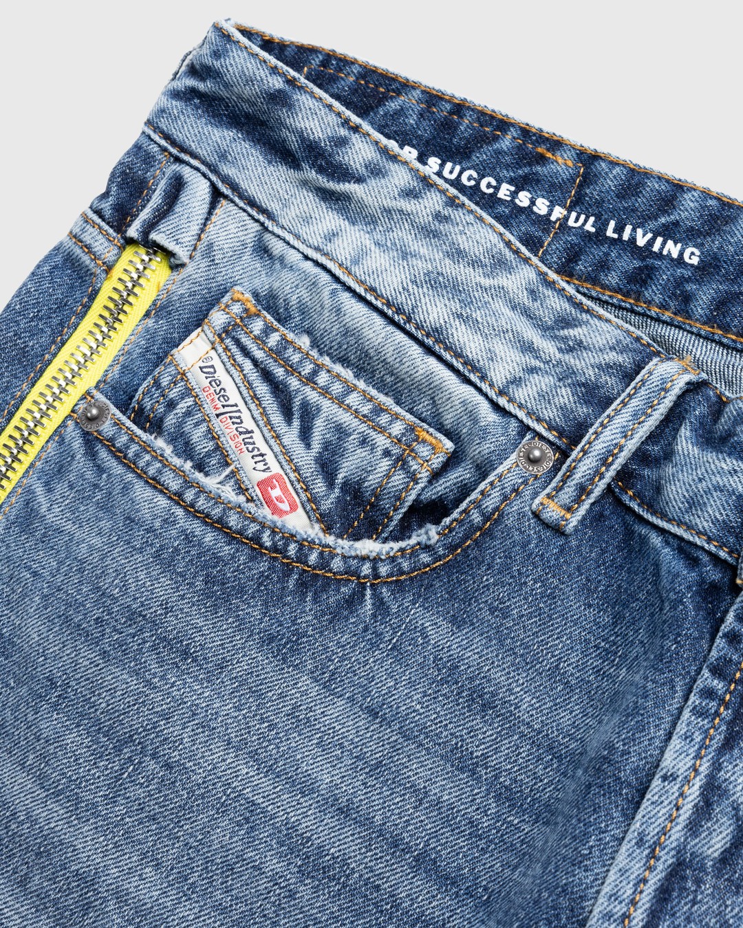 Diesel D Rise Zip Jeans Blue Highsnobiety Shop