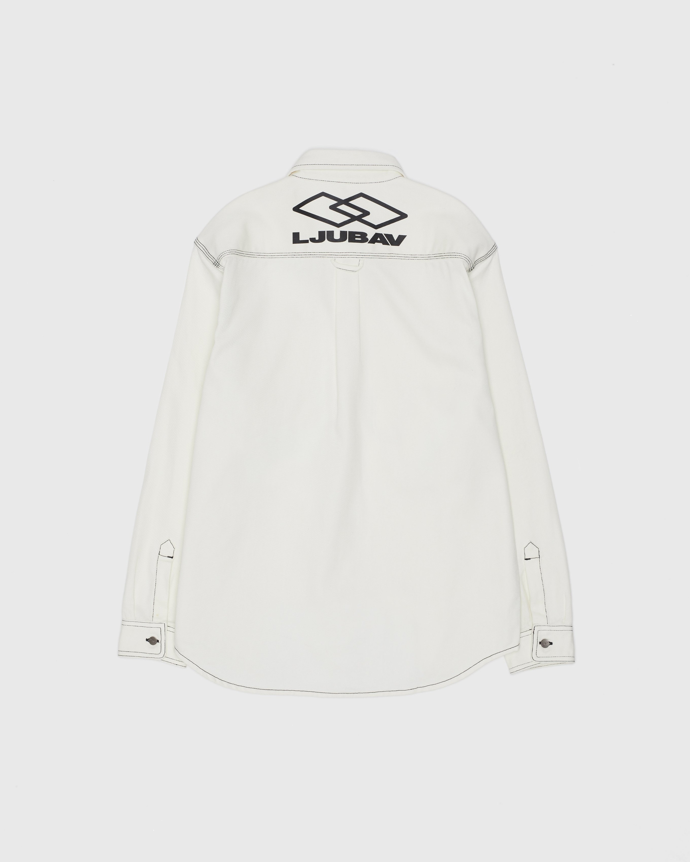 Chalk top shirt jac
