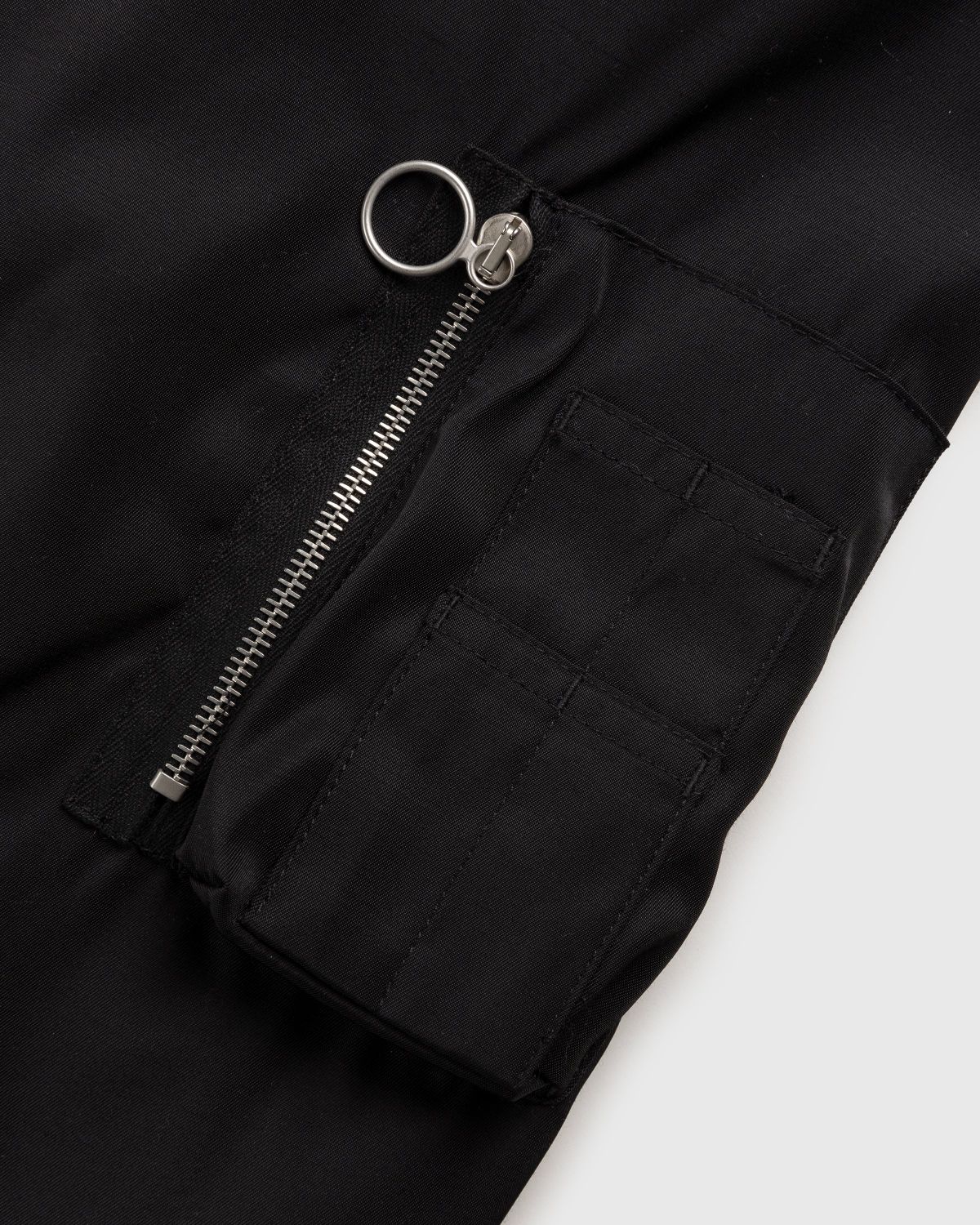 Diomene by Damir Doma – Nylon Bomber Jacket Meteorite - Outerwear - Black - Image 5
