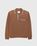 Highsnobiety HS05 – Long Sleeves Knit Polo Brown - Longsleeves - Brown - Image 1