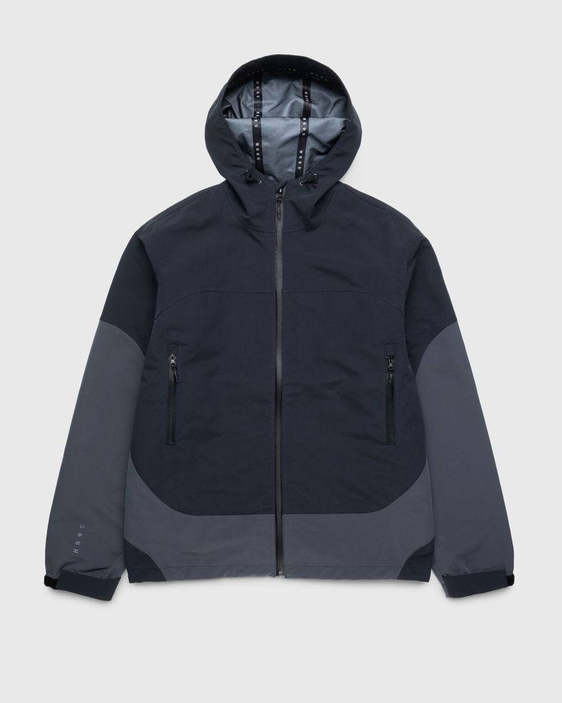 3-Layer Taped Nylon Jacket Black