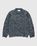 Mouliné Crewneck Sweater Blue
