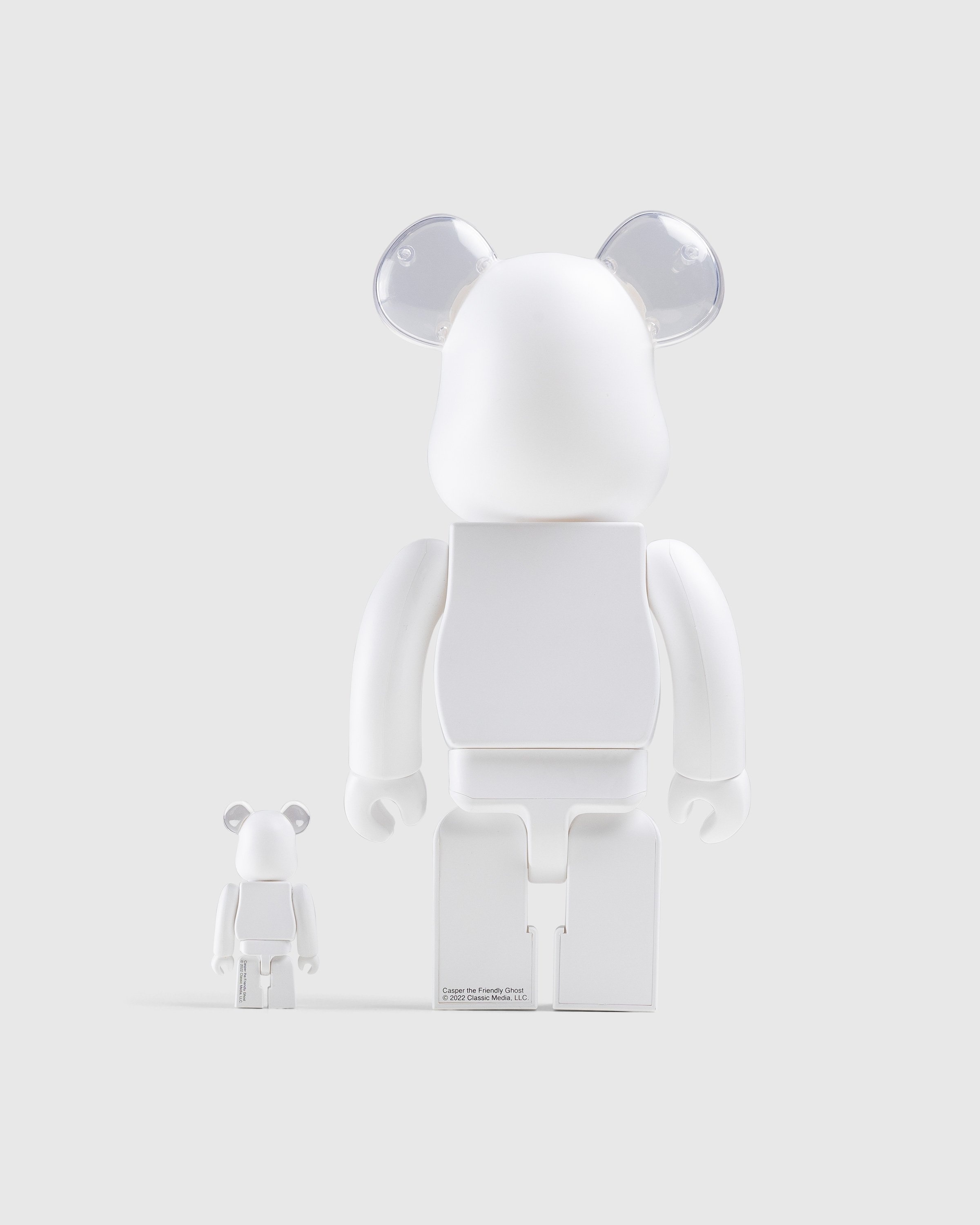 Medicom – Be@rbrick Casper 100% and 400% Set Grey - Art & Collectibles - Multi - Image 2