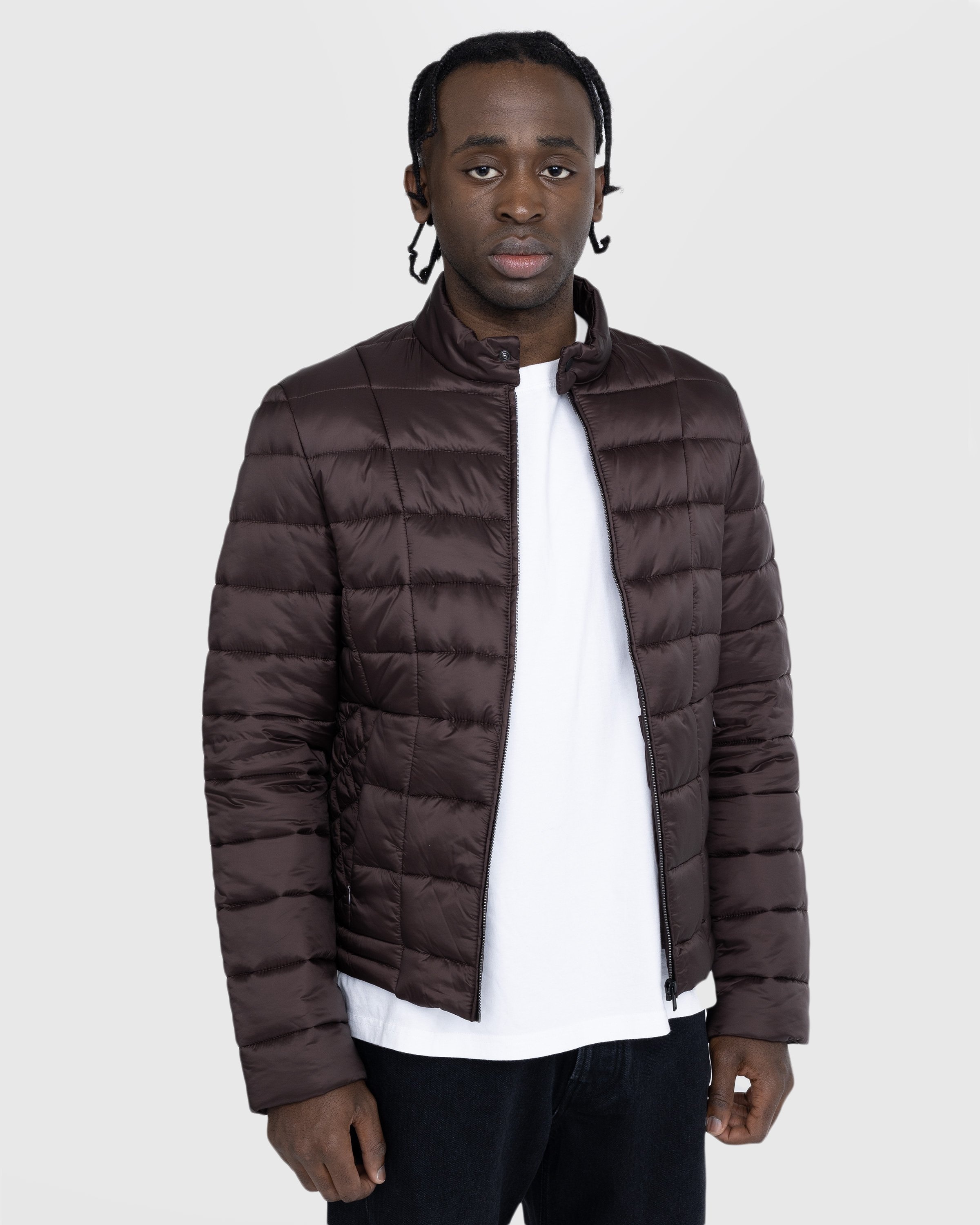 Trussardi – Quilted Jacket Matt Nylon - Outerwear - Green - Image 7