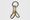 Gold Trio Keychain