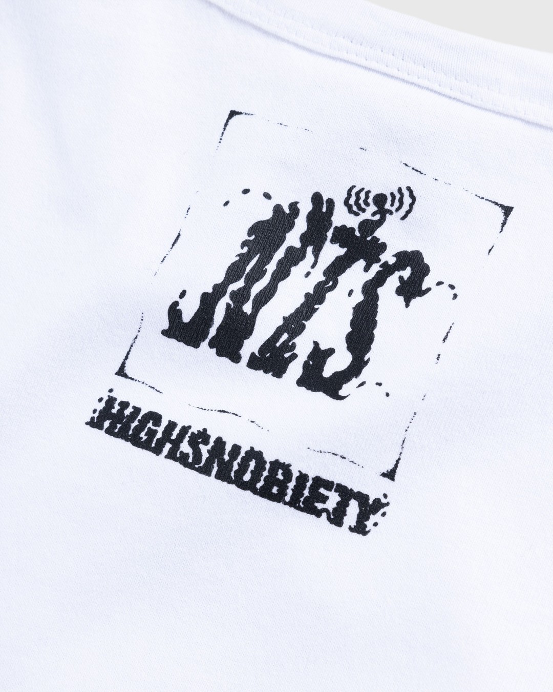 NTS x Highsnobiety – Apple Baby Tee White  - Tops - White - Image 7