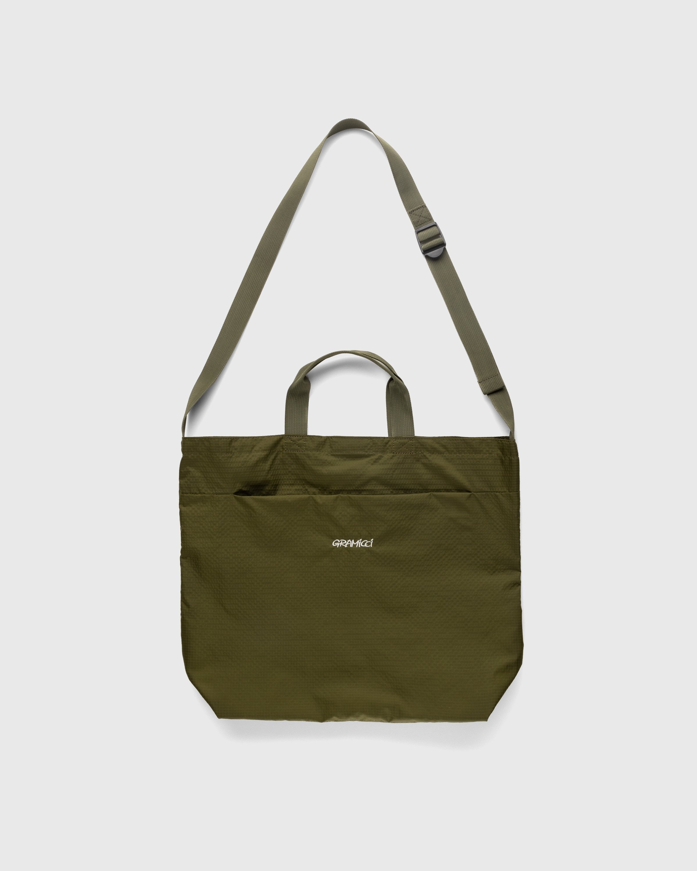 Gramicci – Utility Ripstop Tote Bag Army Green - Bags - Green - Image 1