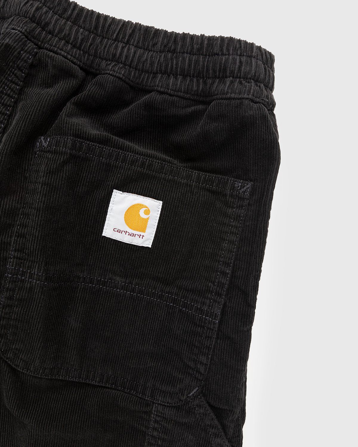 Carhartt WIP – Flint Pant Black Rinsed - Pants - Black - Image 3