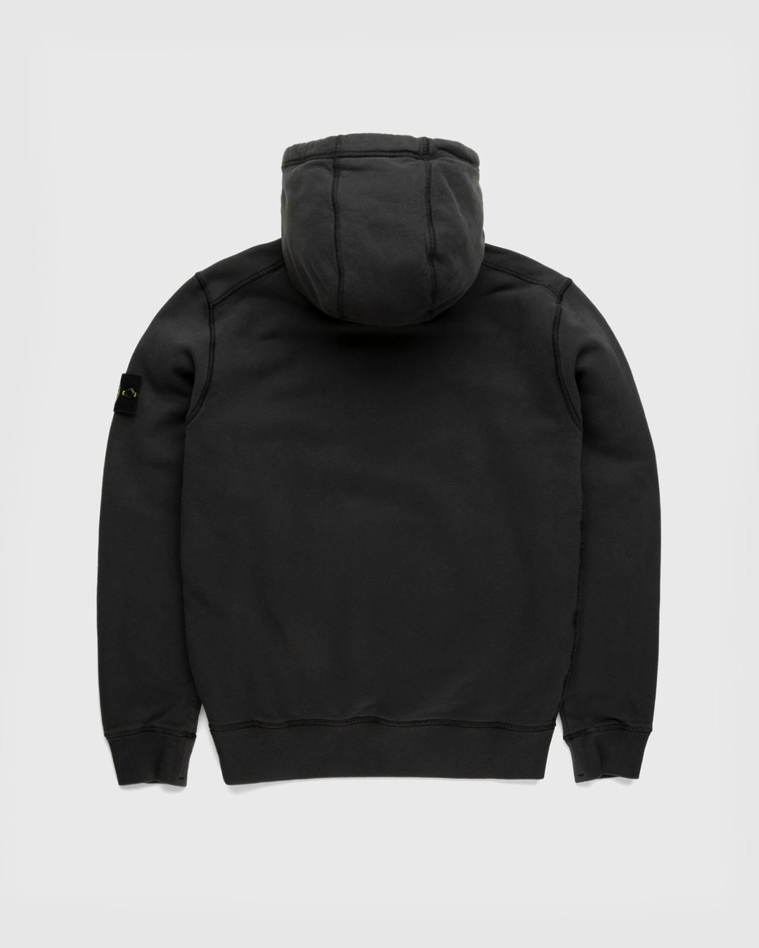 Stone island shop charcoal hoodie