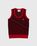 Adidas x Wales Bonner – WB Knit Vest Scarlet/Black - Knitwear - Red - Image 1
