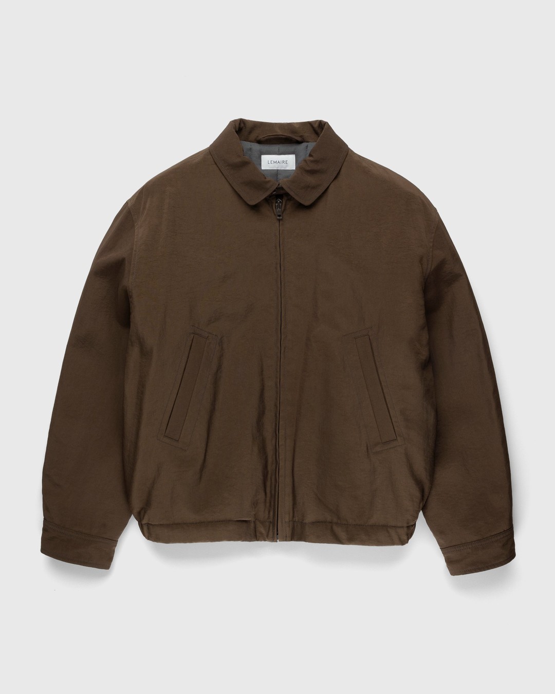 Lemaire – Water-Repellent Bomber Jacket Brown - Bomber Jackets - Brown - Image 1