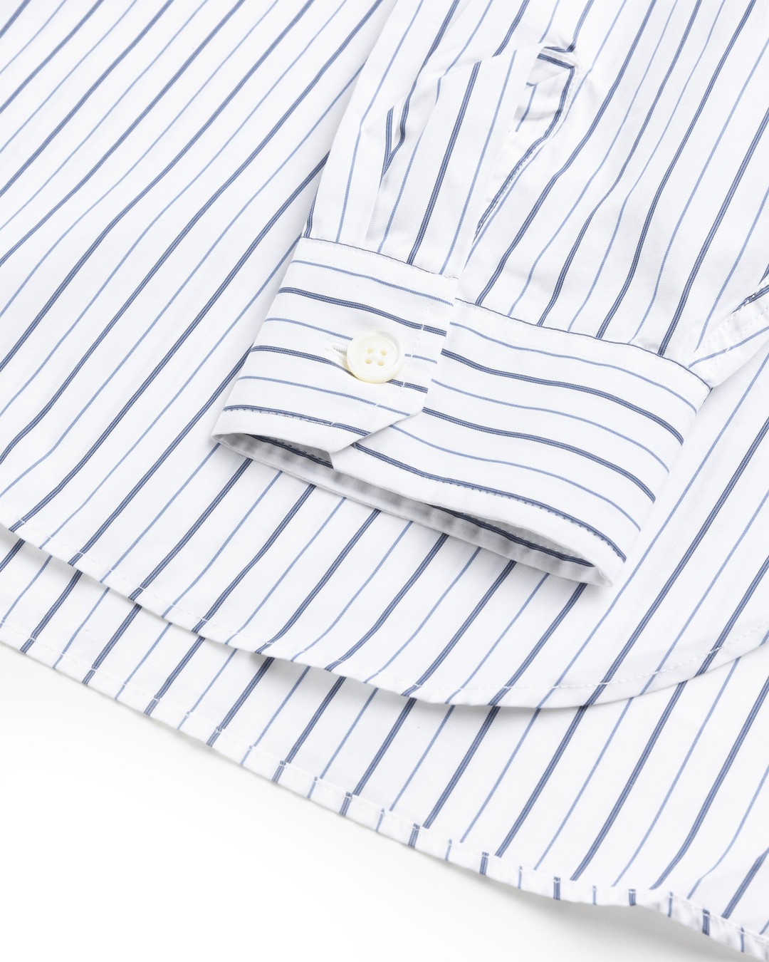 Our Legacy – Popover Shirt Olympic White Stripe - Shirts - White - Image 6