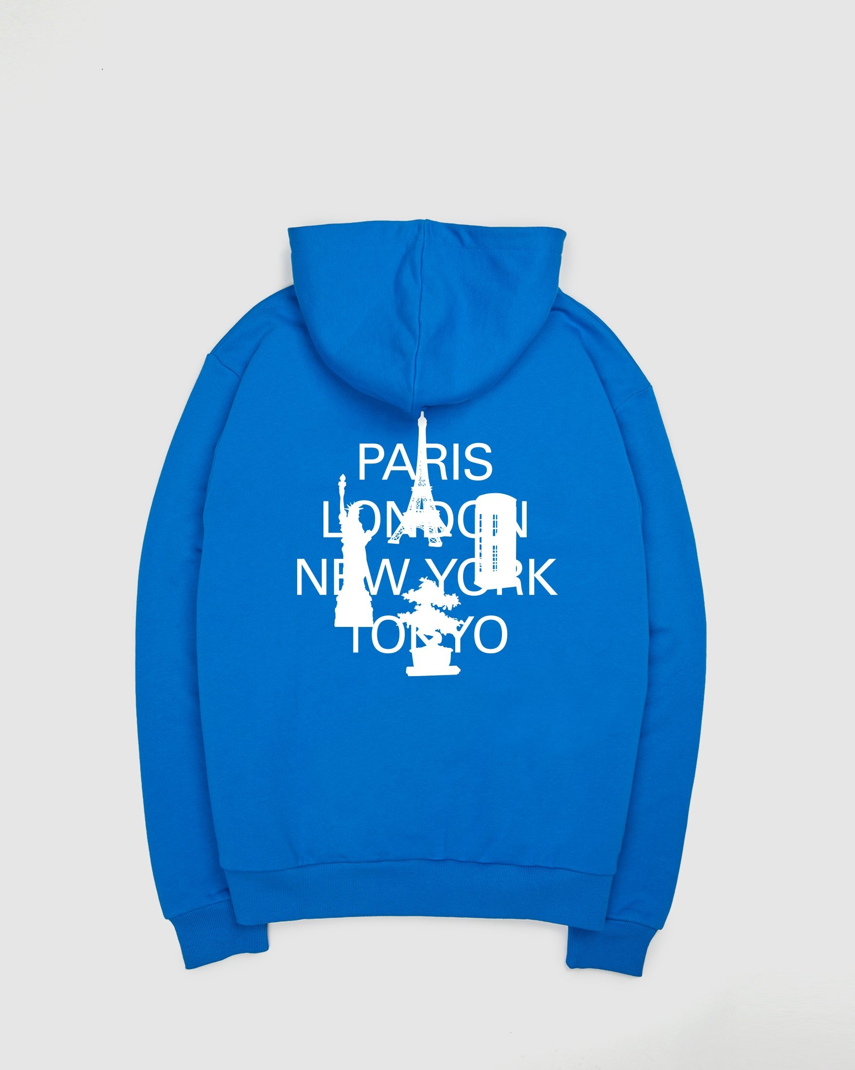 Colette Mon Amour – City Series Hoodie Blue - Sweats - Blue - Image 1