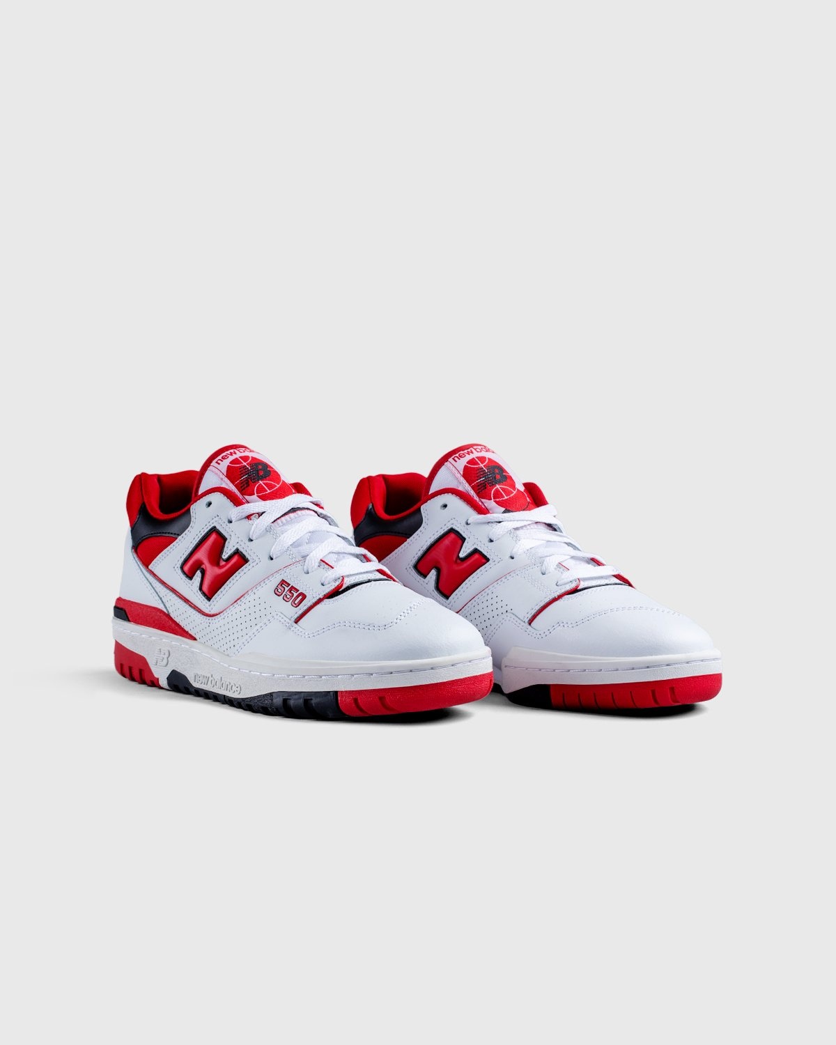 New Balance – BB550SE1 White Red - Low Top Sneakers - White - Image 3
