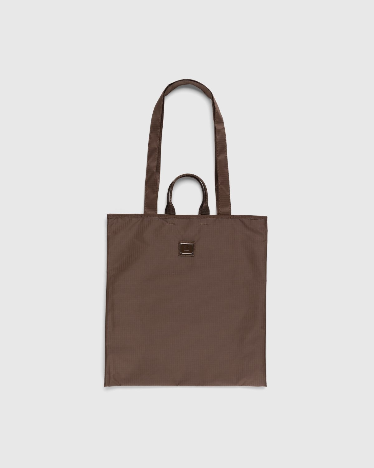 Acne Studios – Shoulder Tote Bag Brown - Tote Bags - Brown - Image 1