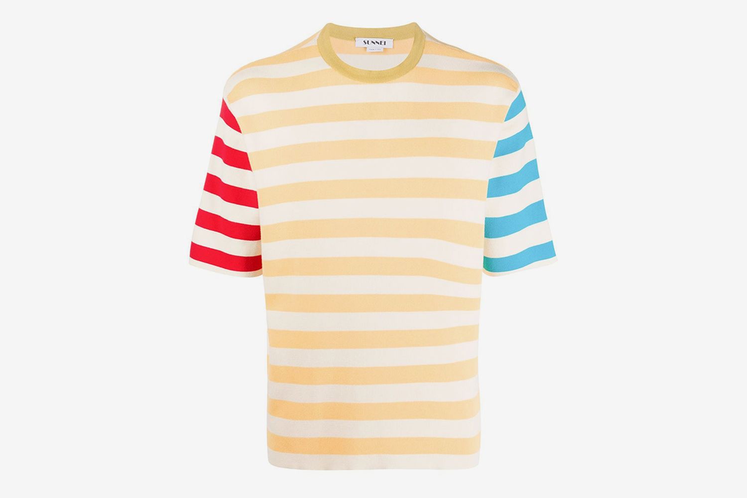 Colour Block Stripe T-Shirt