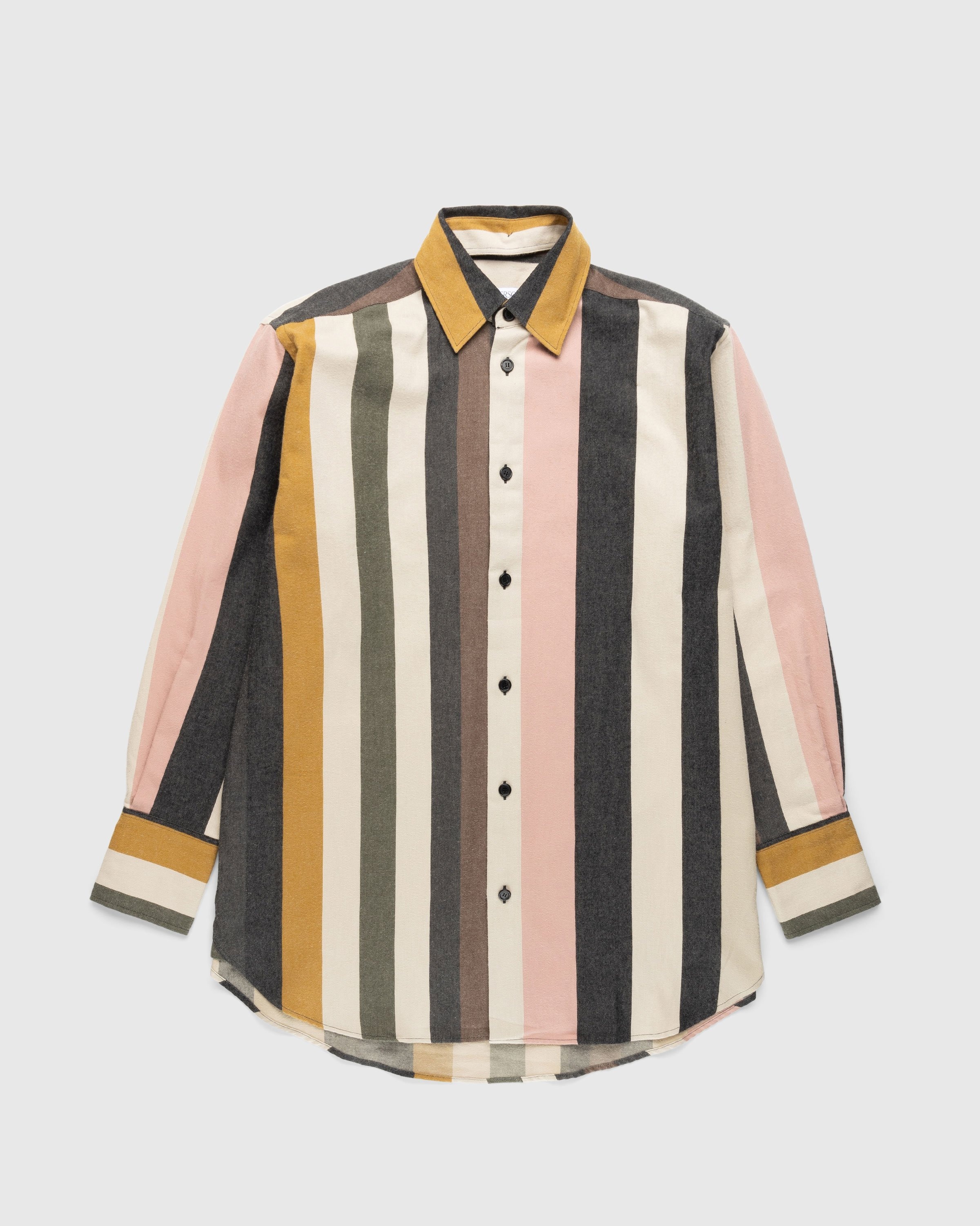 J.W. Anderson – Relaxed Fit Stripe Shirt Multi - Shirts - Multi - Image 1