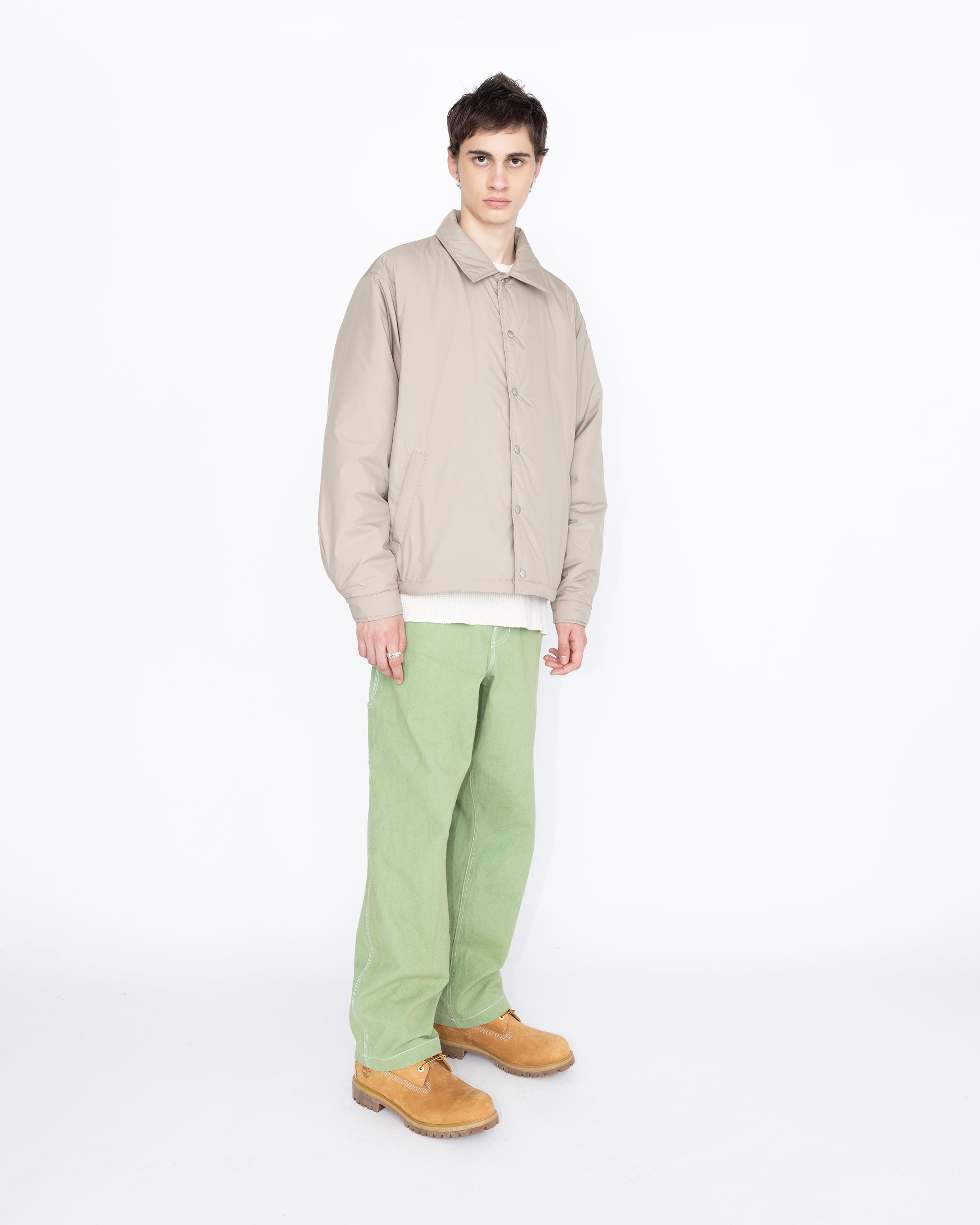 Highsnobiety HS05 – Light Insulated Eco-Poly Jacket Beige - Outerwear - Beige - Image 4
