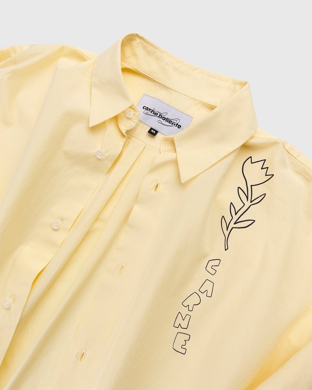 Carne Bollente – Dancing Keen Shirt Butter Yellow - Shirts - Beige - Image 6