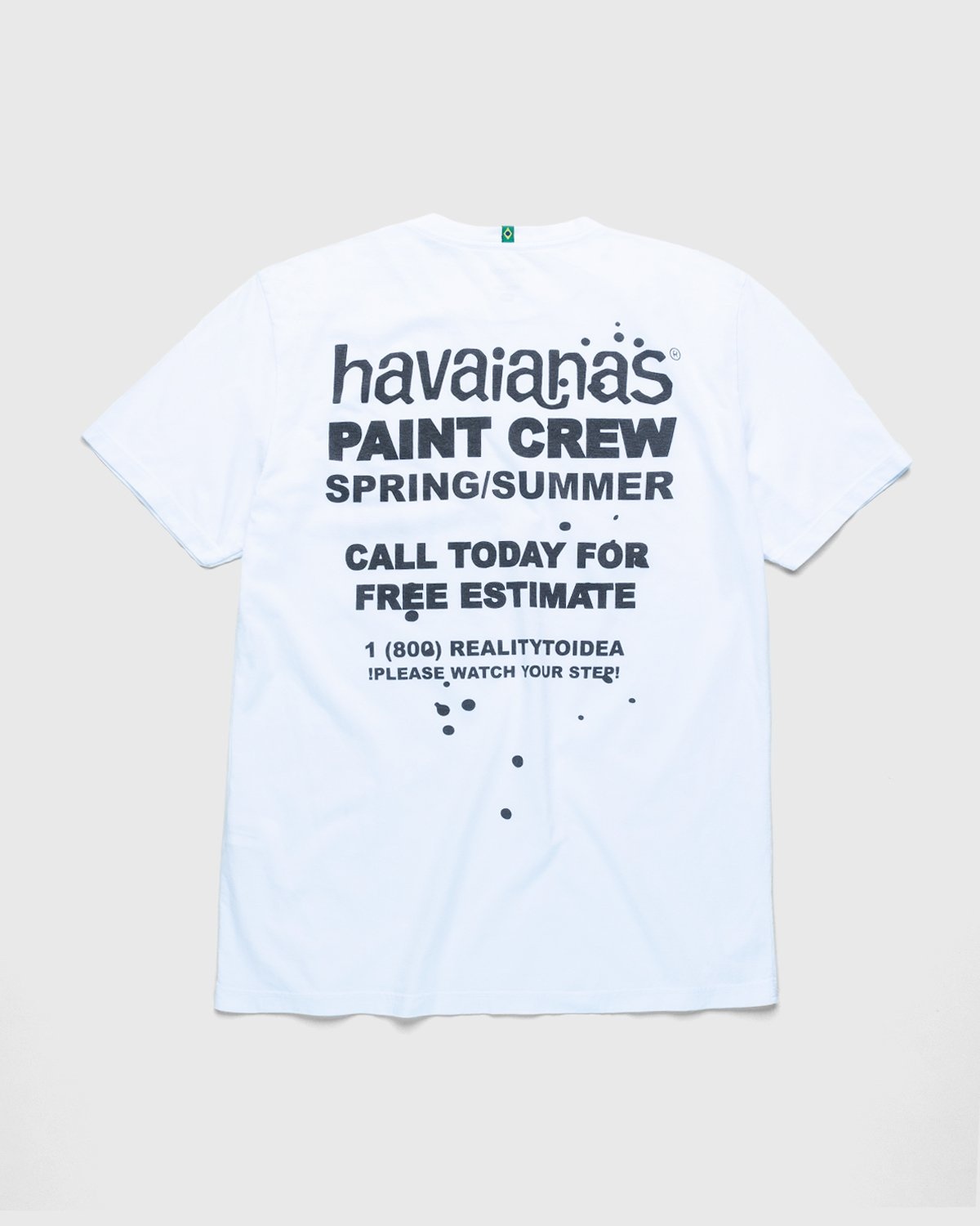 havaianas – Reality to Idea by Joshuas Vides T-Shirt White - T-shirts - White - Image 2
