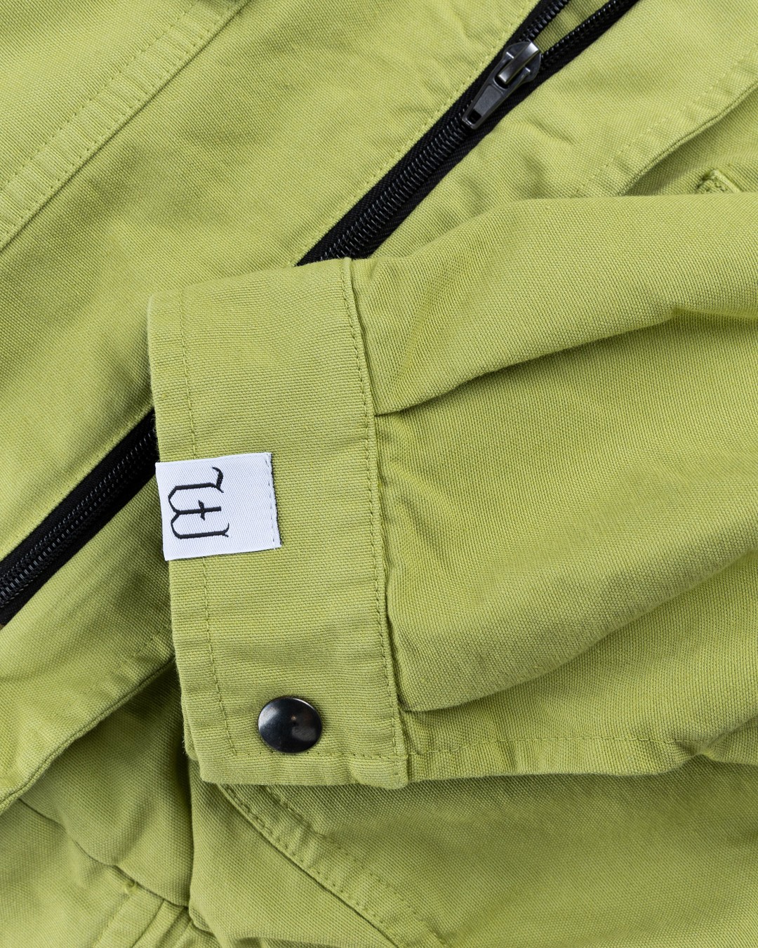 Winnie New York – Double Pocket Cotton Jacket Green - Outerwear - Green - Image 4