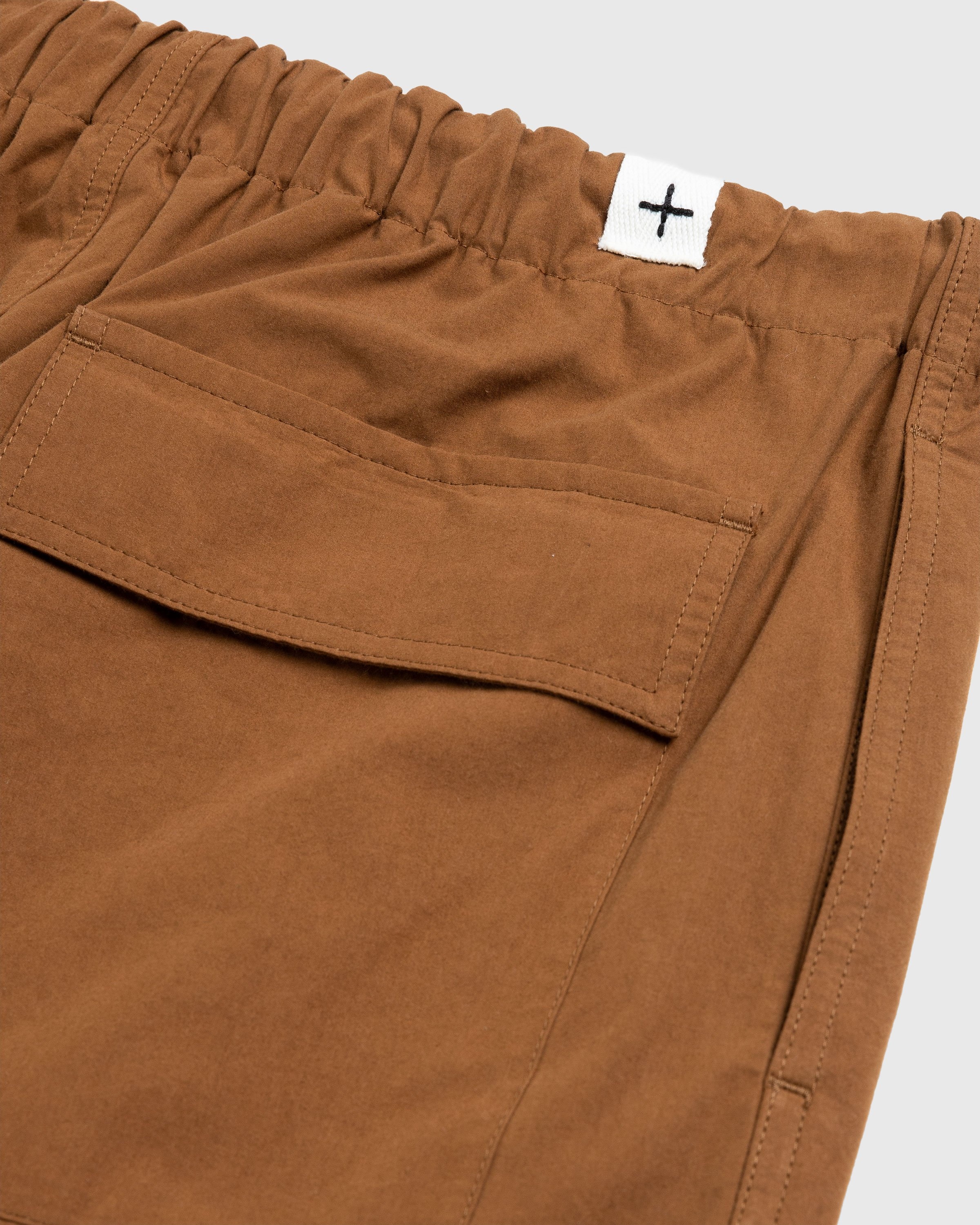 Jil Sander – Relaxed-Fit Cotton Trousers Tobacco - Pants - Brown - Image 5