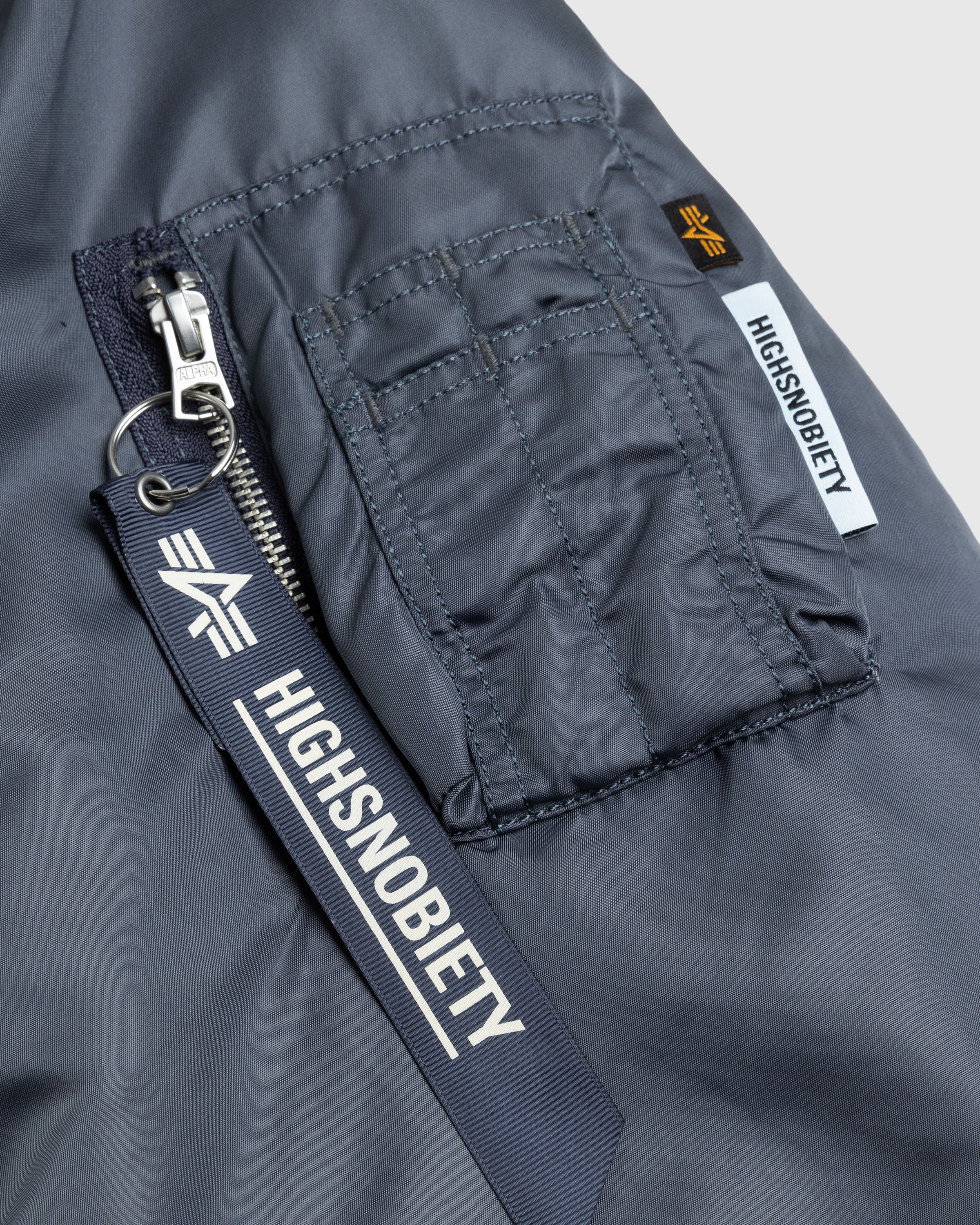 Alpha Industries x Highsnobiety – MA-1 Bomber Steel Navy