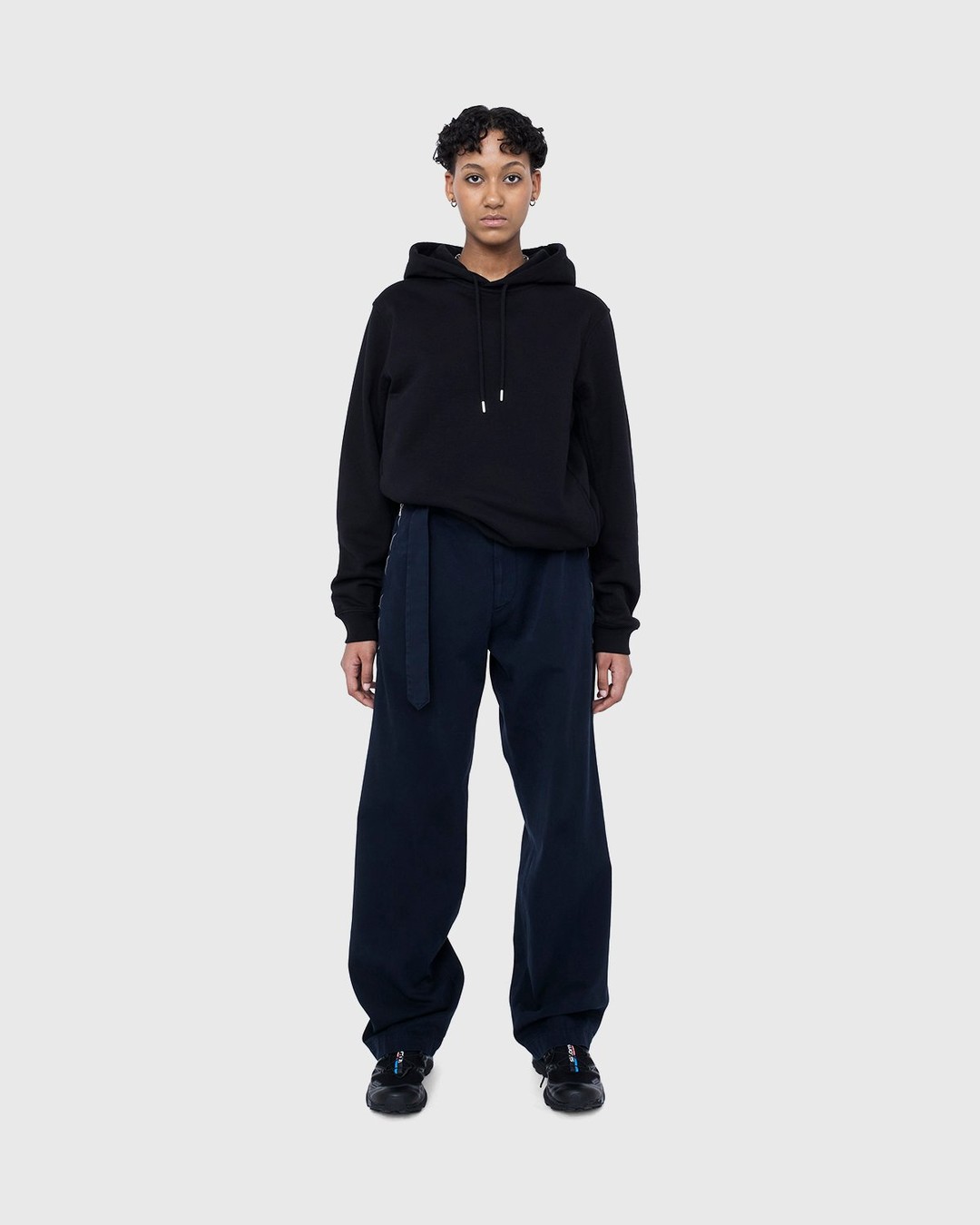 Dries van Noten – Hallom Cotton Hoodie Black - Sweats - Black - Image 6