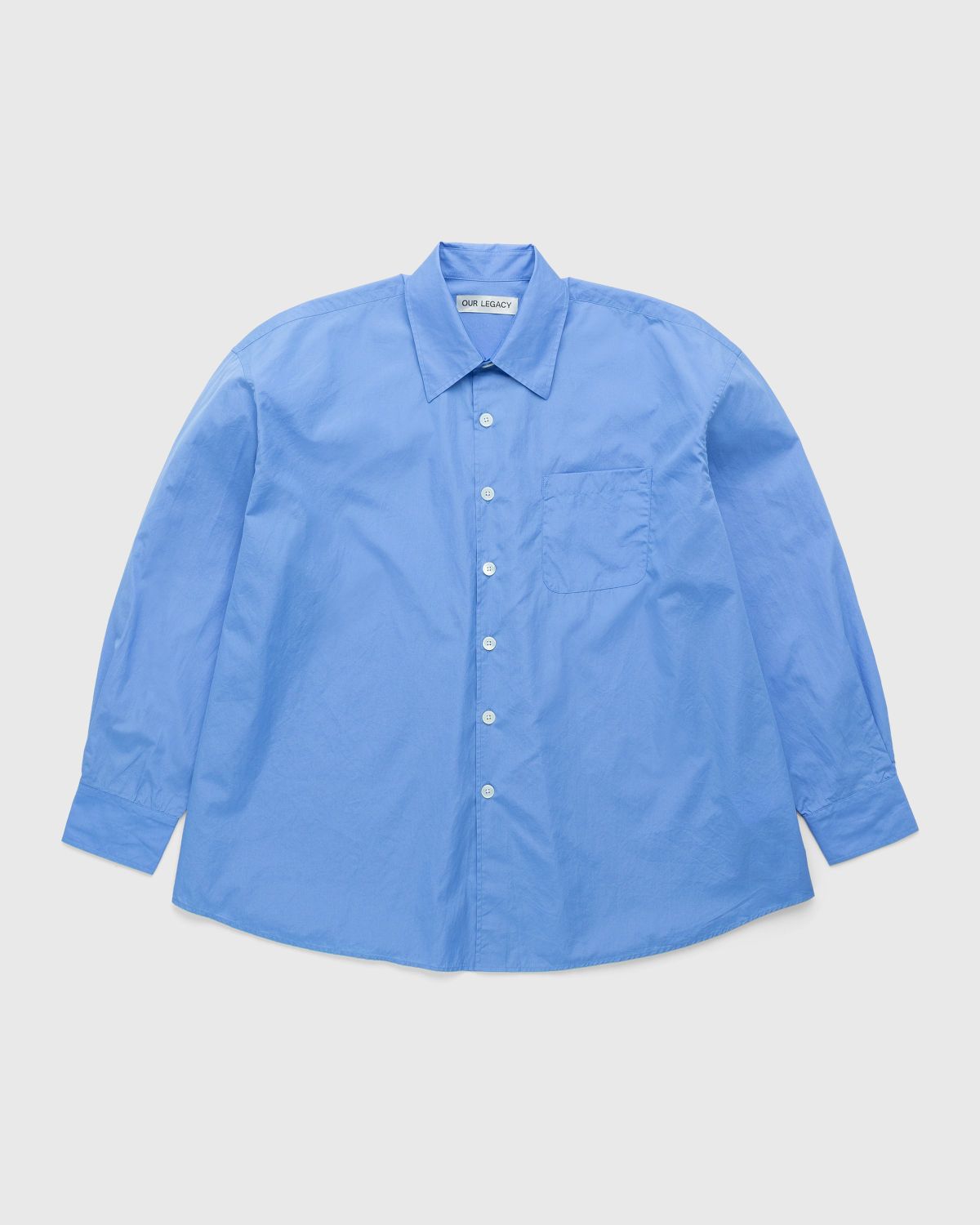 Our Legacy – Borrowed Shirt Blue - Shirts - Blue - Image 1