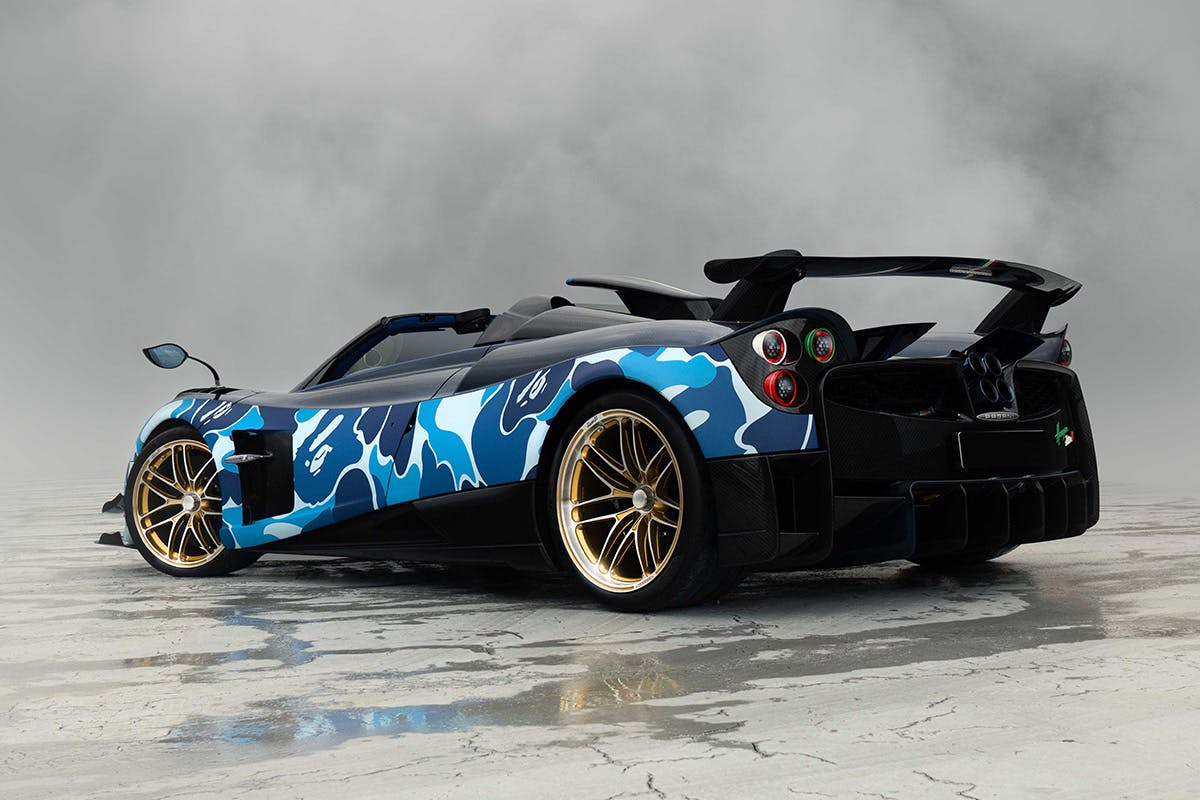 BAPE UK Launches High-Speed Collaboration With Pagani