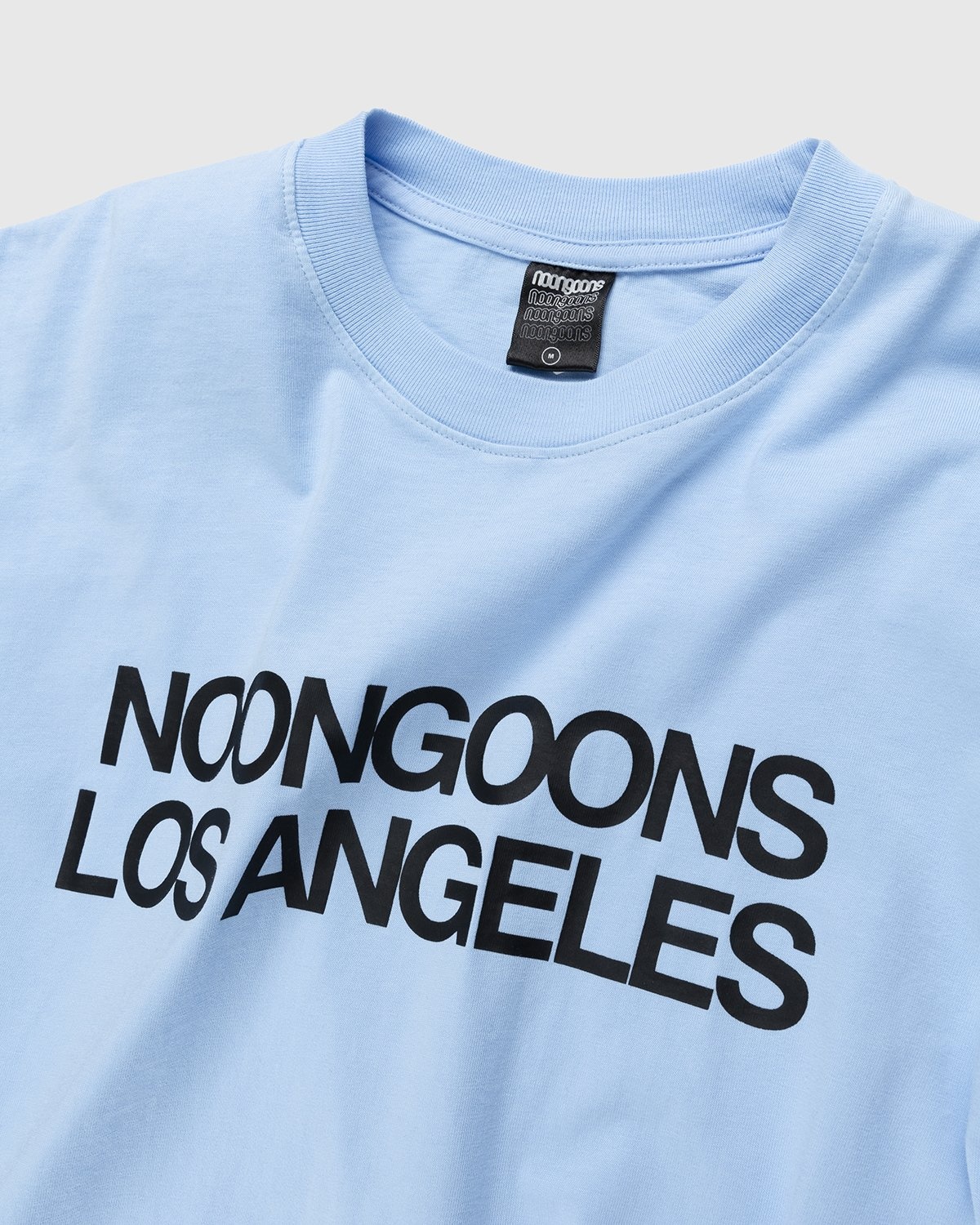 Noon Goons – Right Here T-Shirt Dust Blue - Tops - Blue - Image 3