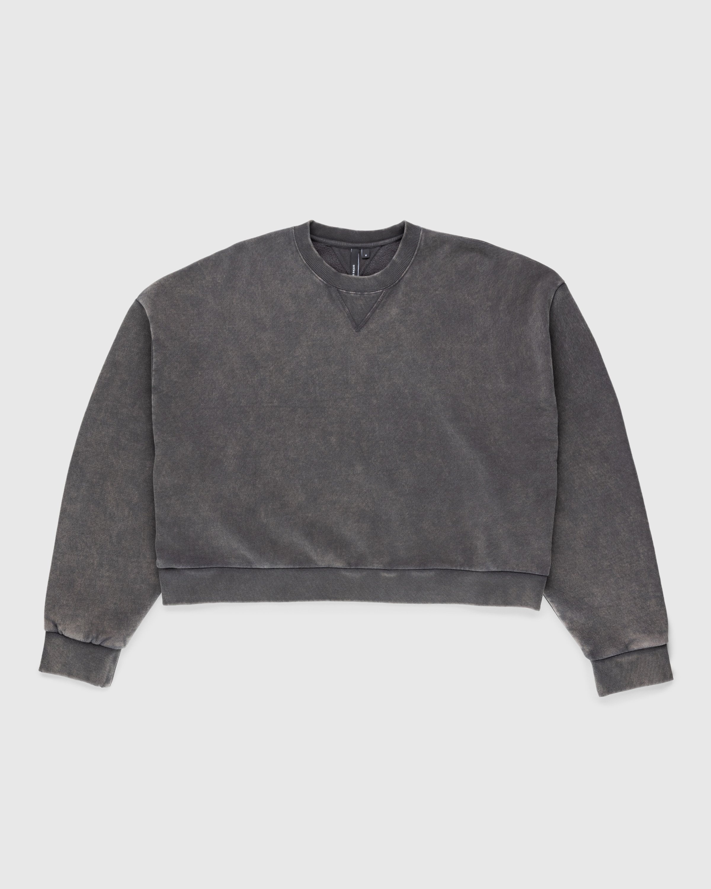 Washed shop black sweatshirt
