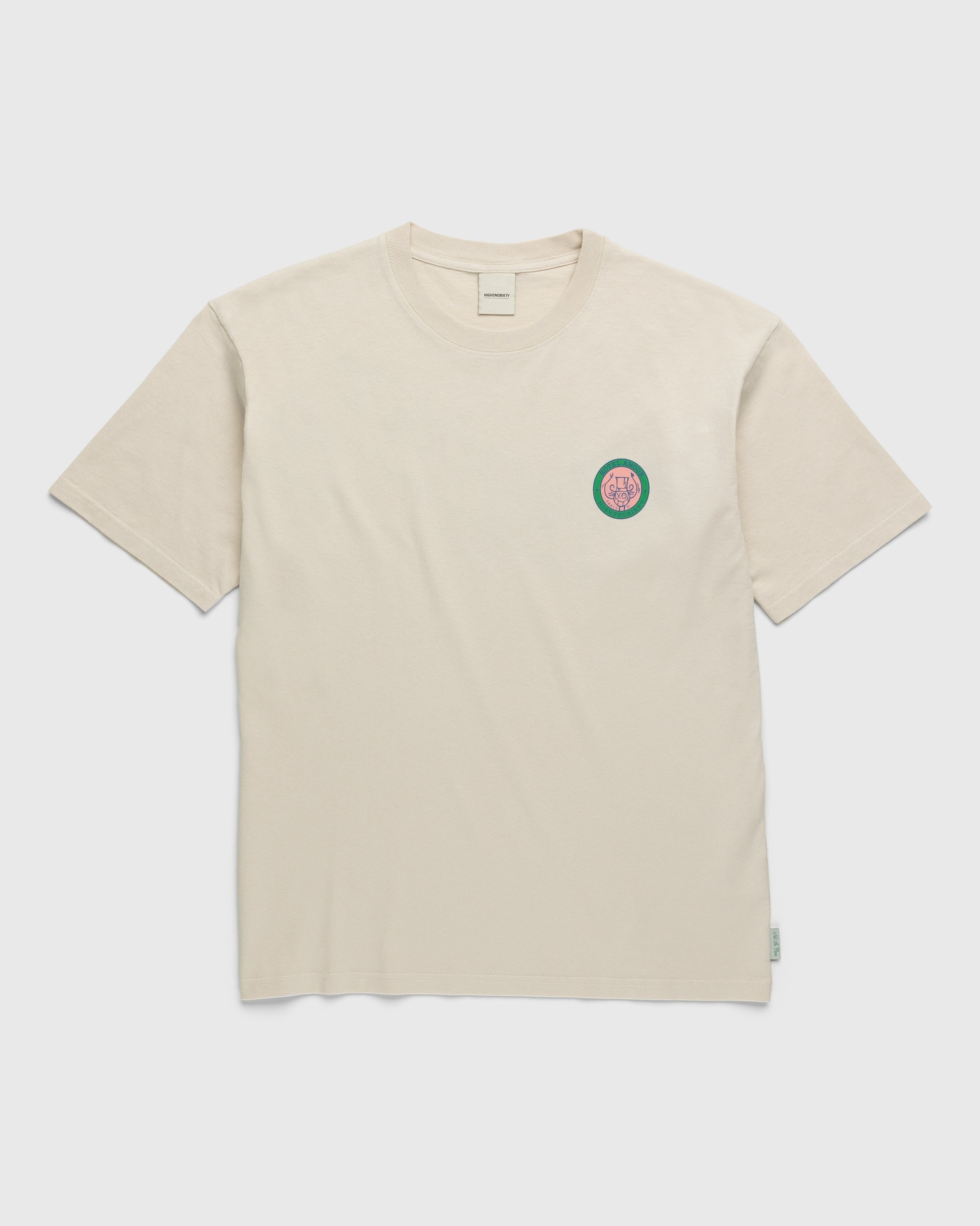 Hotel Amour x Highsnobiety – Not In Paris 4 T-Shirt Eggshell - Tops - Beige - Image 2